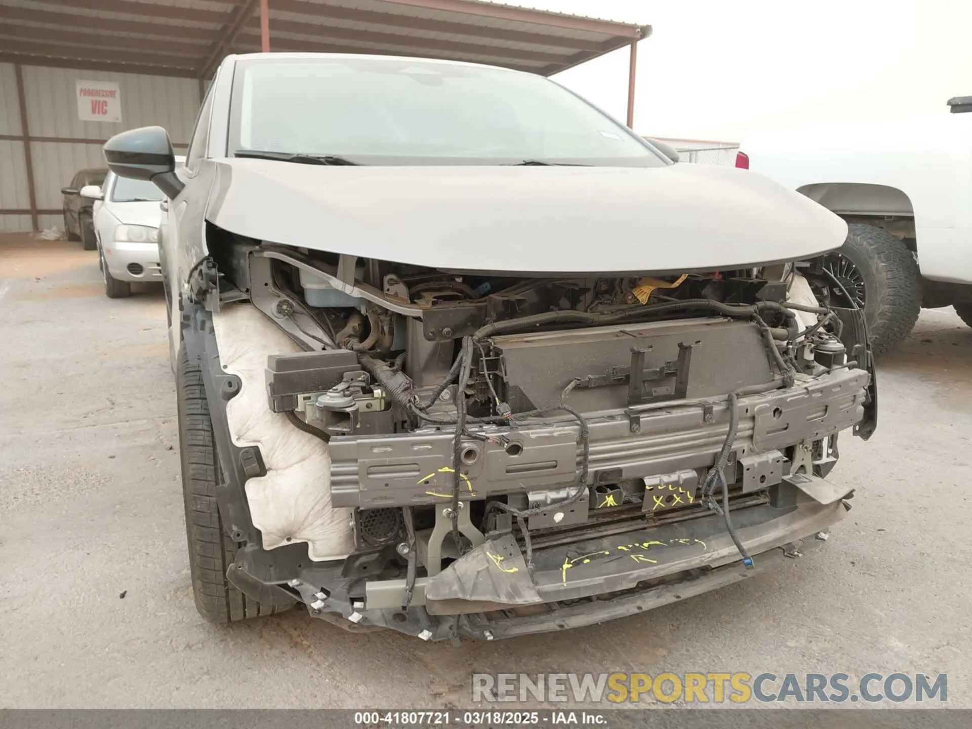 6 Photograph of a damaged car JN1AF0BA9PM408091 NISSAN ARIYA 2023