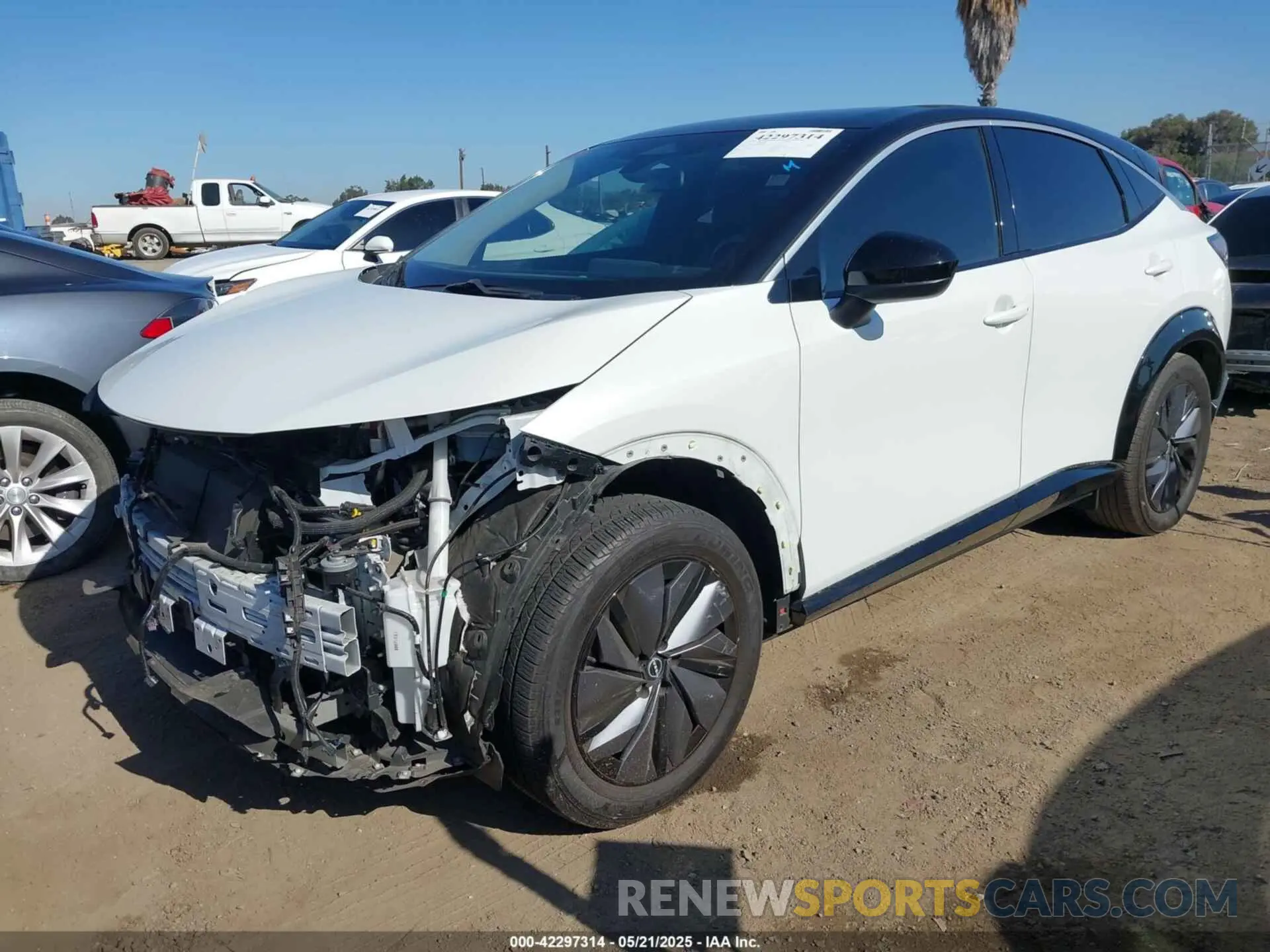 2 Photograph of a damaged car JN1BF0AA0PM405456 NISSAN ARIYA 2023