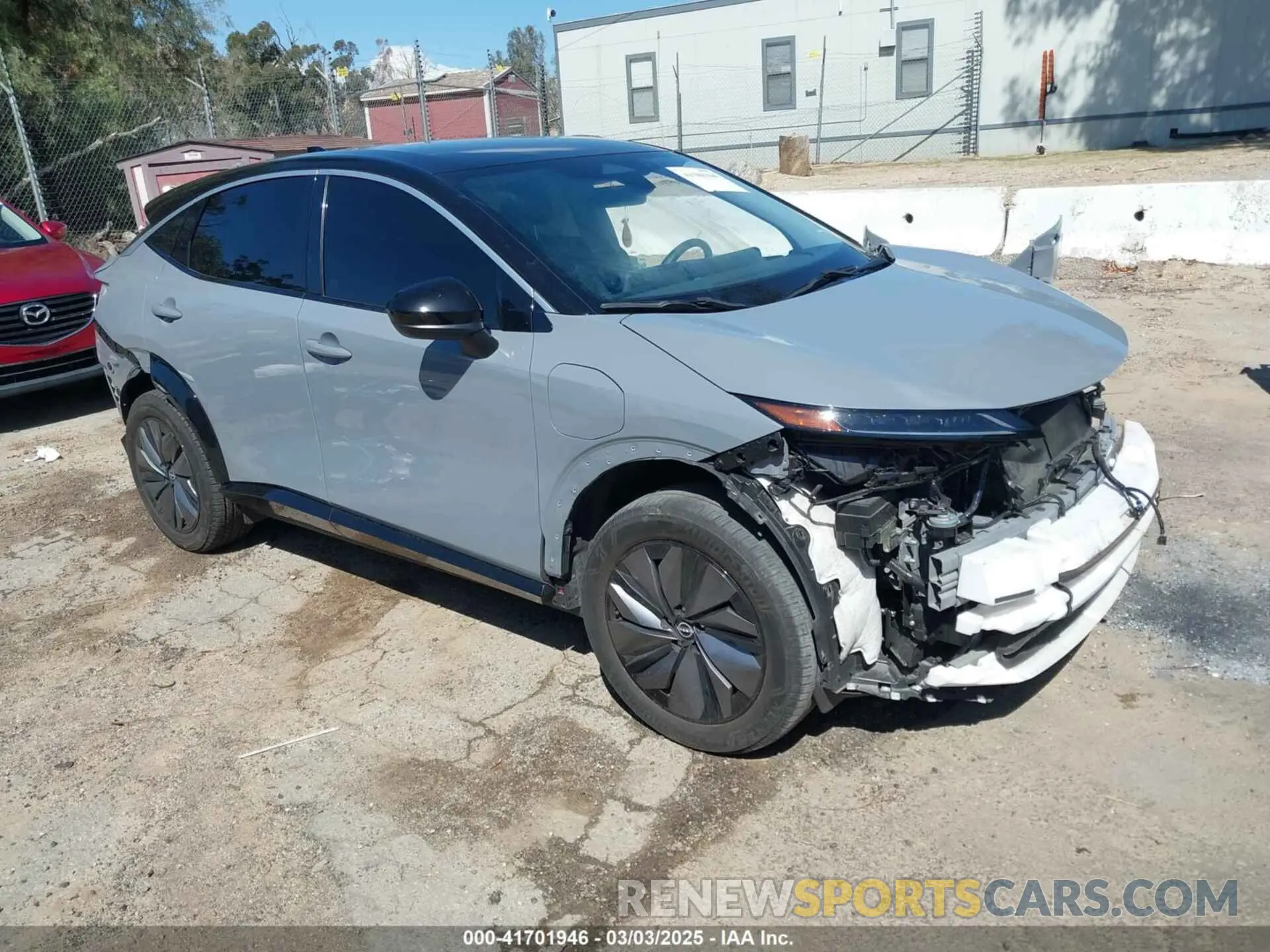 1 Photograph of a damaged car JN1BF0AA1PM408866 NISSAN ARIYA 2023