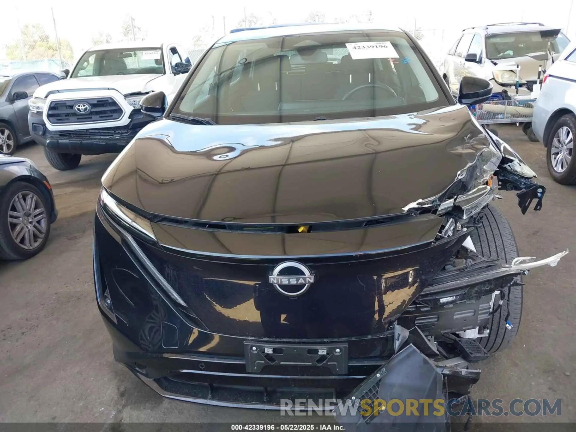12 Photograph of a damaged car JN1BF0AA7PM411481 NISSAN ARIYA 2023