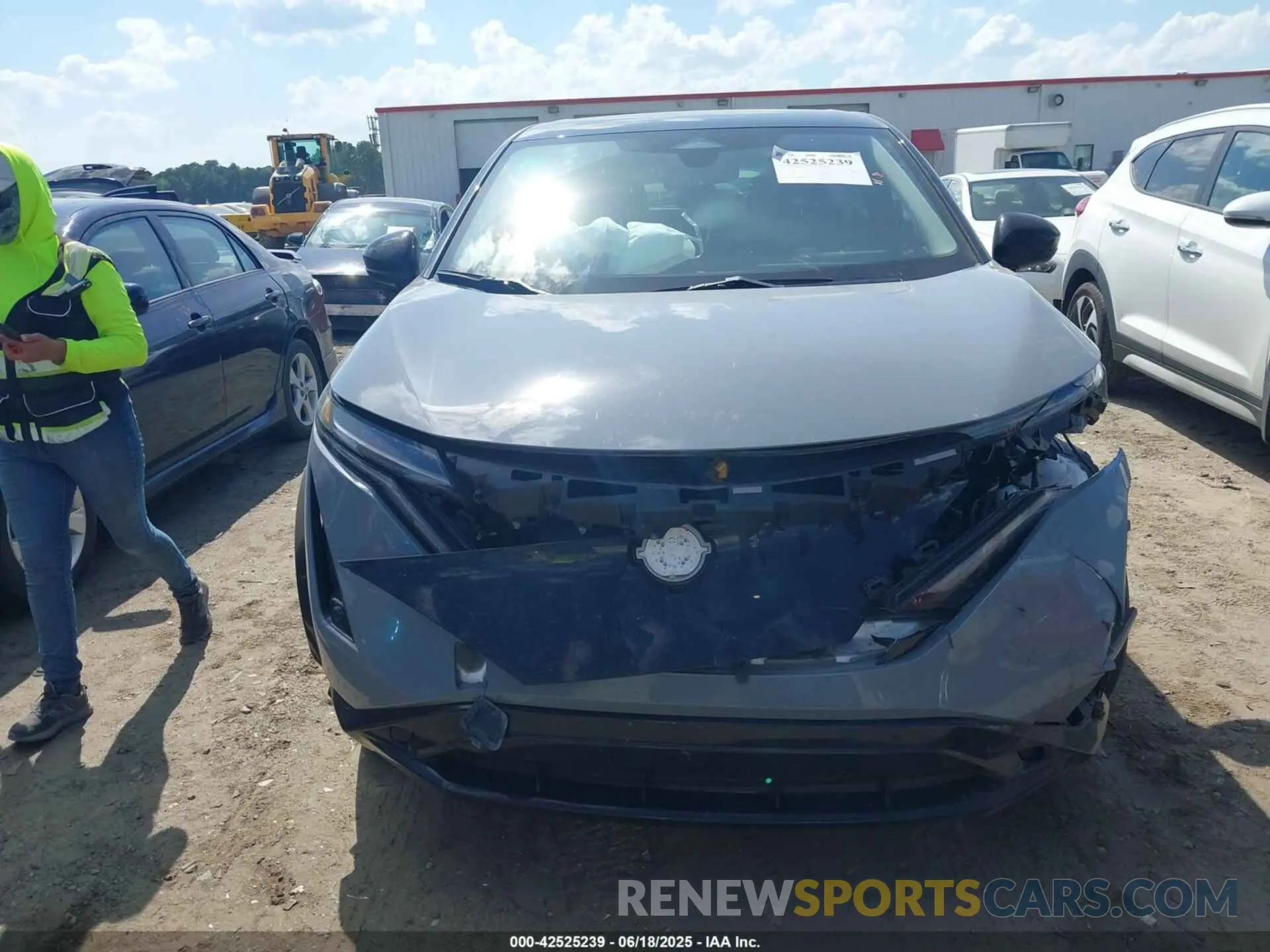 12 Photograph of a damaged car JN1BF0AA9PM411546 NISSAN ARIYA 2023