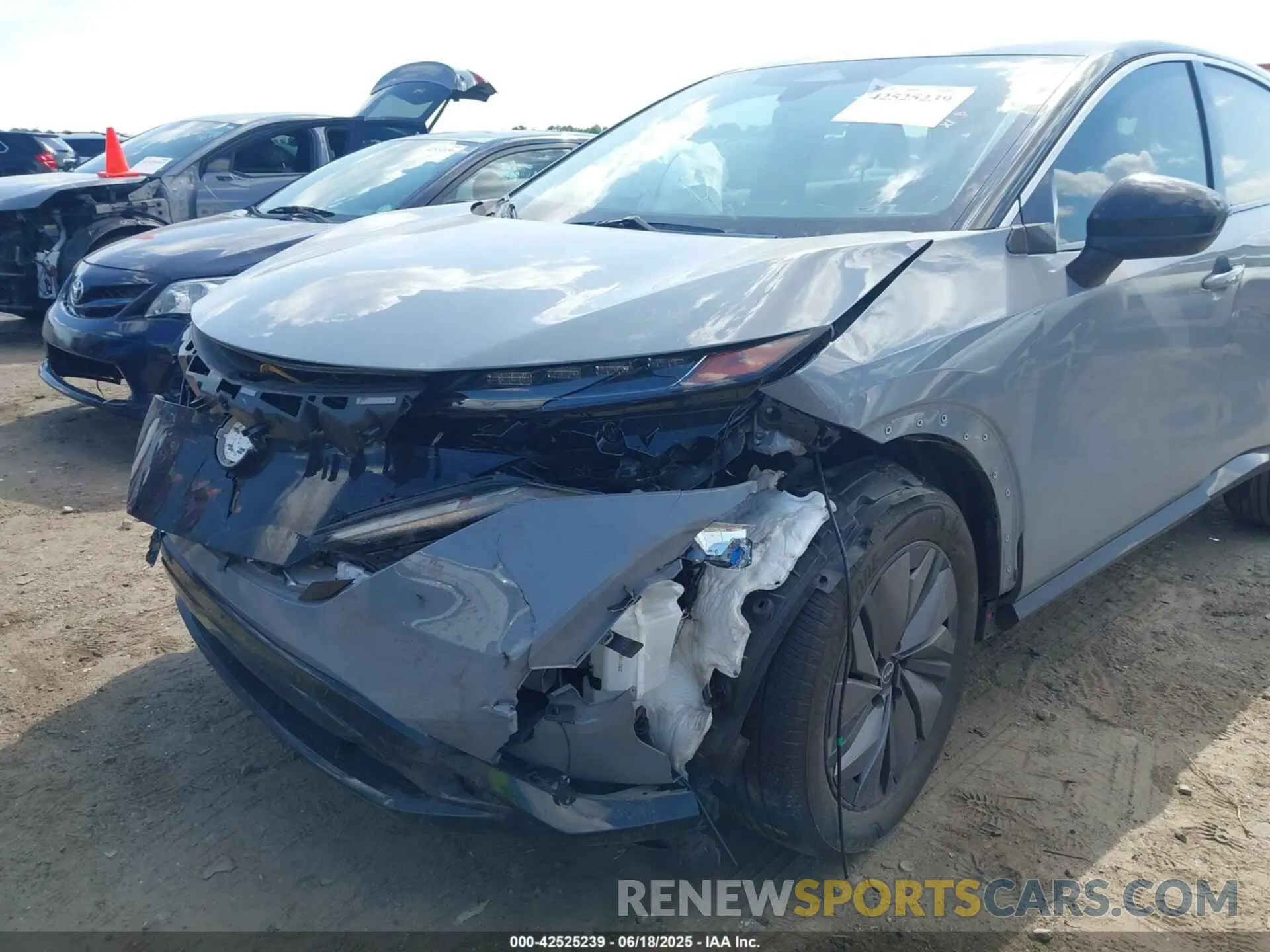 6 Photograph of a damaged car JN1BF0AA9PM411546 NISSAN ARIYA 2023