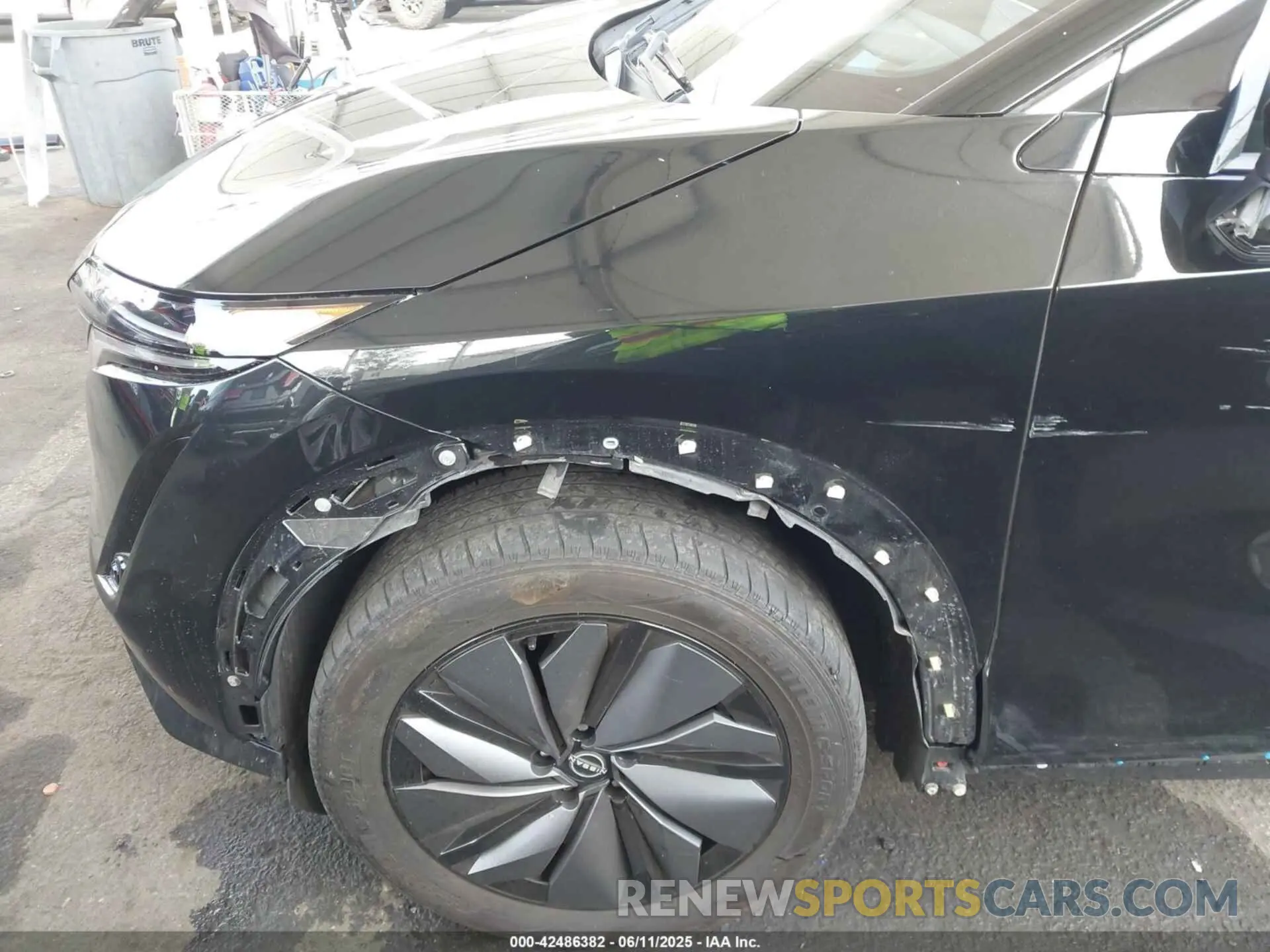 22 Photograph of a damaged car JN1BF0BA7PM402620 NISSAN ARIYA 2023
