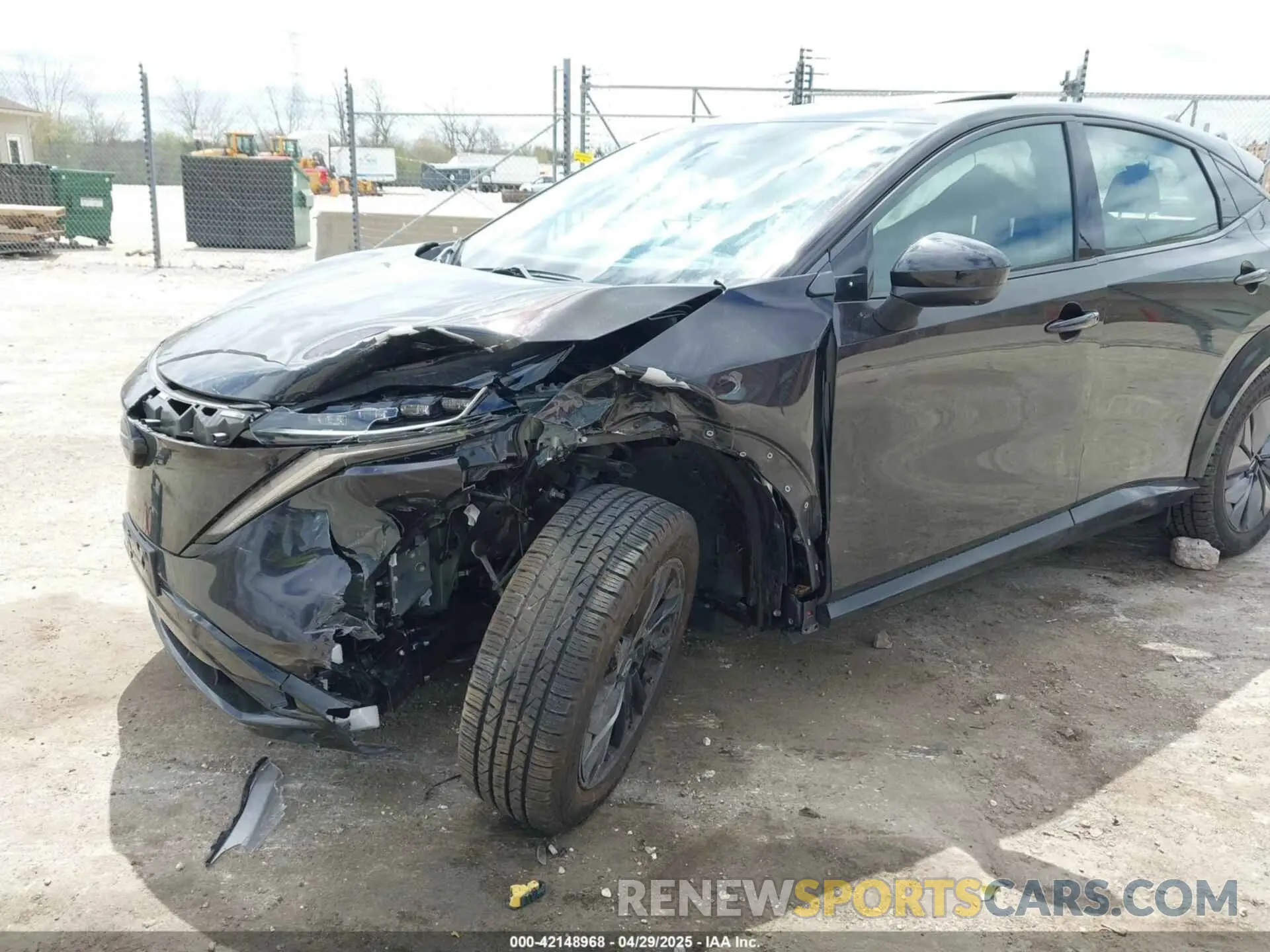 6 Photograph of a damaged car JN1DF0BB2PM704575 NISSAN ARIYA 2023