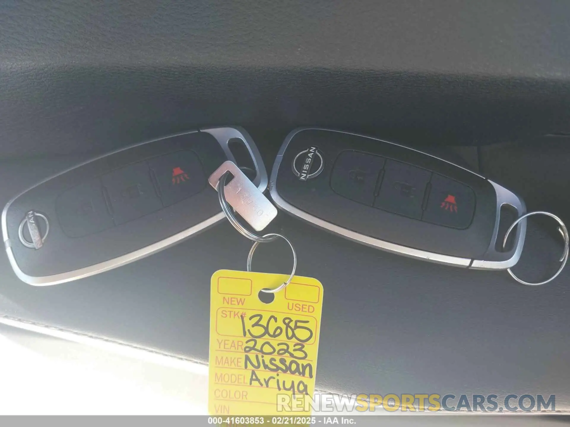 11 Photograph of a damaged car JN1DF0BB4PM708692 NISSAN ARIYA 2023
