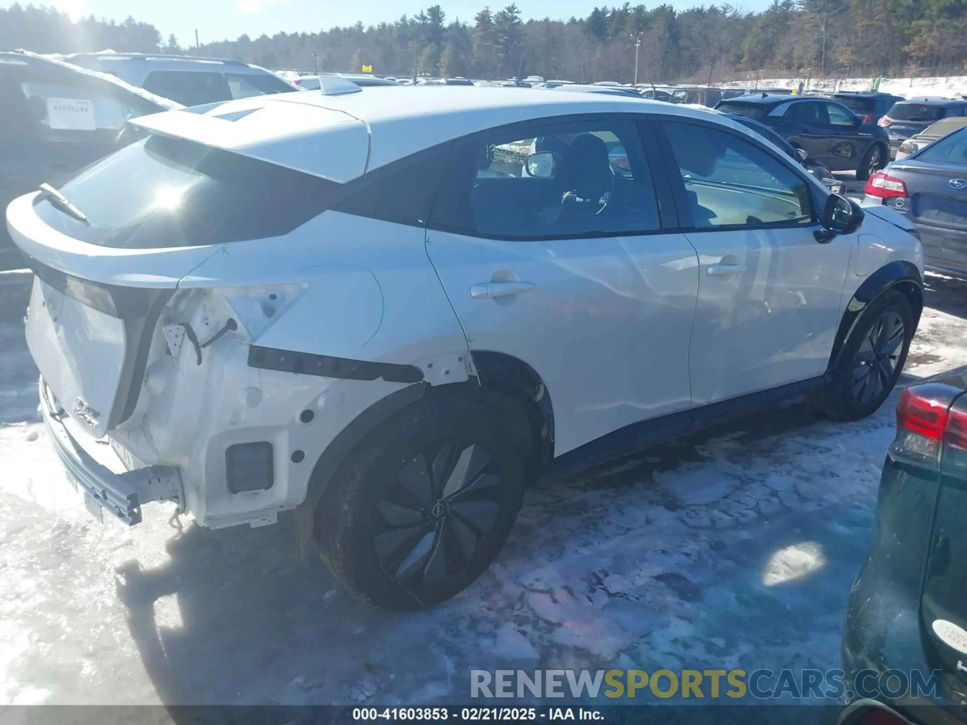14 Photograph of a damaged car JN1DF0BB4PM708692 NISSAN ARIYA 2023