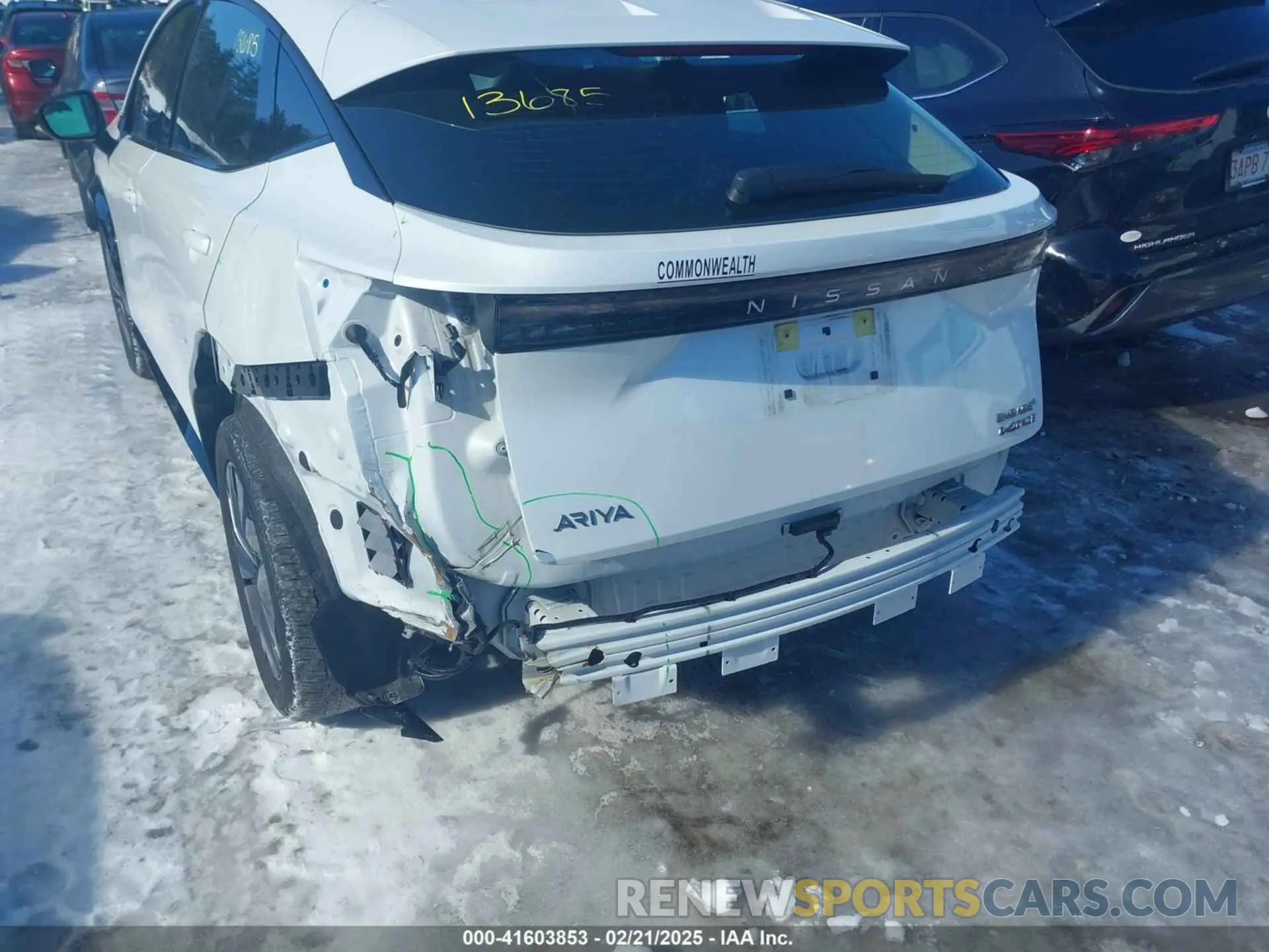6 Photograph of a damaged car JN1DF0BB4PM708692 NISSAN ARIYA 2023