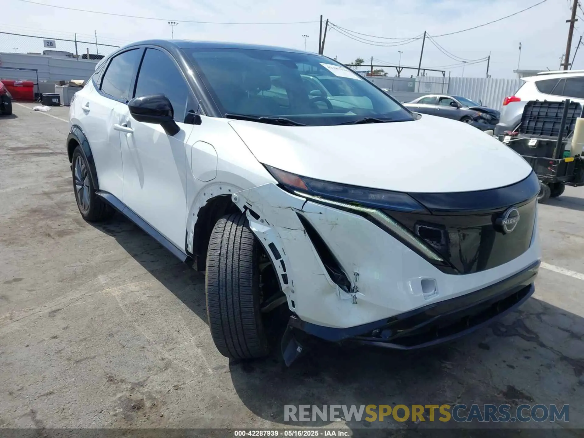 1 Photograph of a damaged car JN1DF0BB5PM709737 NISSAN ARIYA 2023