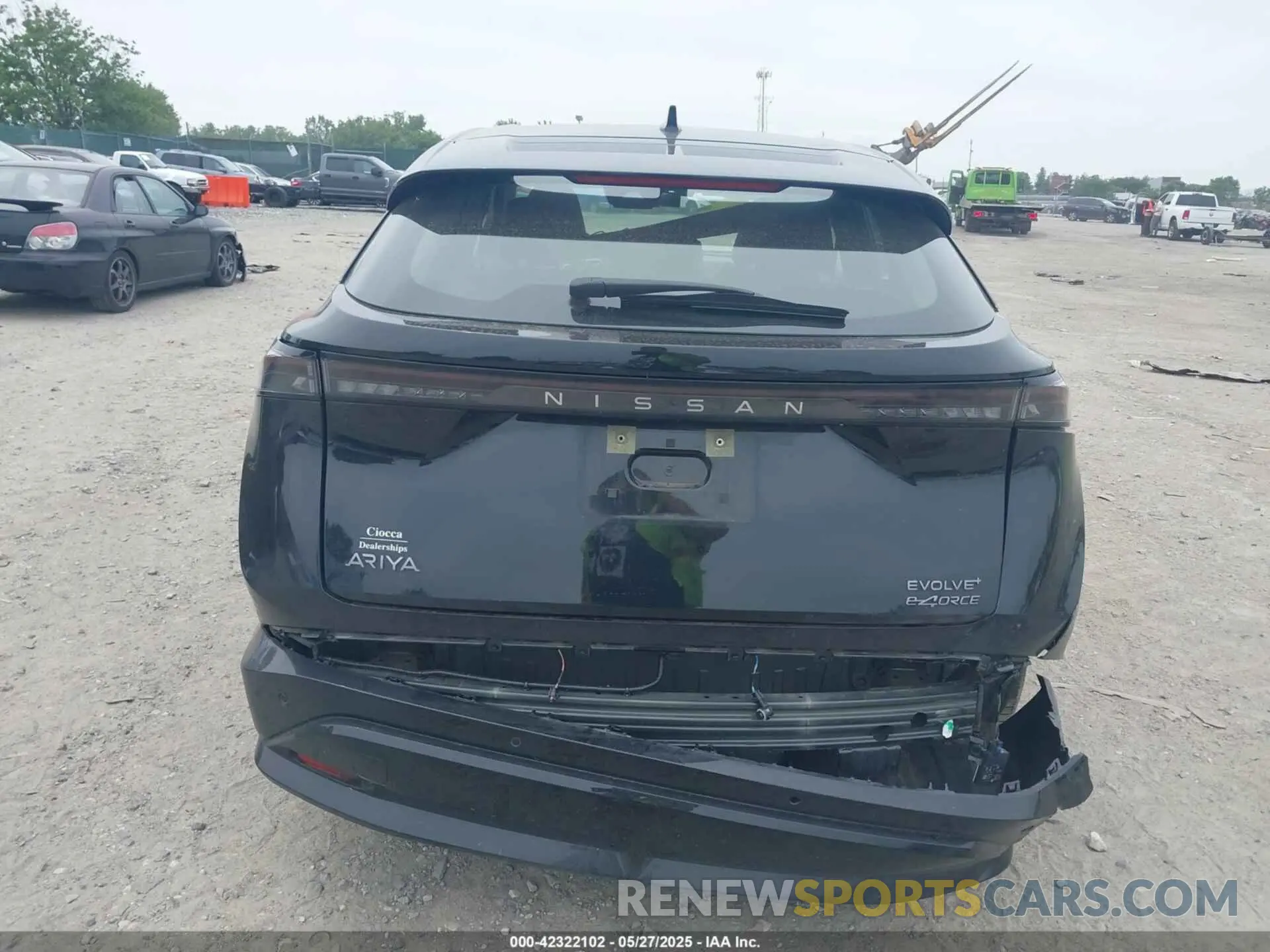 16 Photograph of a damaged car JN1DF0BBXPM709295 NISSAN ARIYA 2023