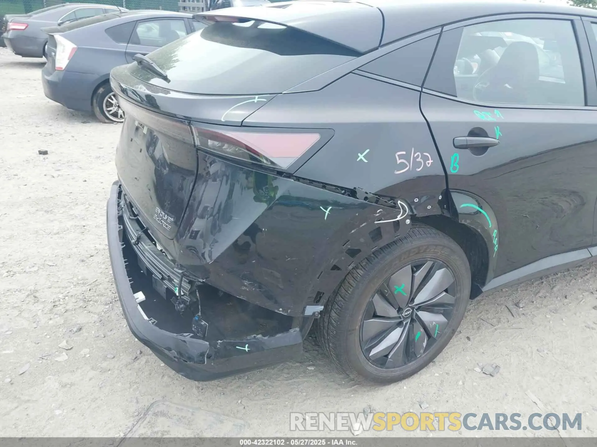 6 Photograph of a damaged car JN1DF0BBXPM709295 NISSAN ARIYA 2023