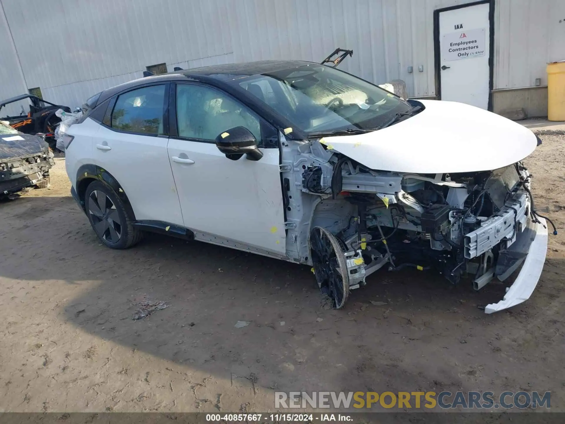 13 Photograph of a damaged car JN1DF0CD8PM708632 NISSAN ARIYA 2023