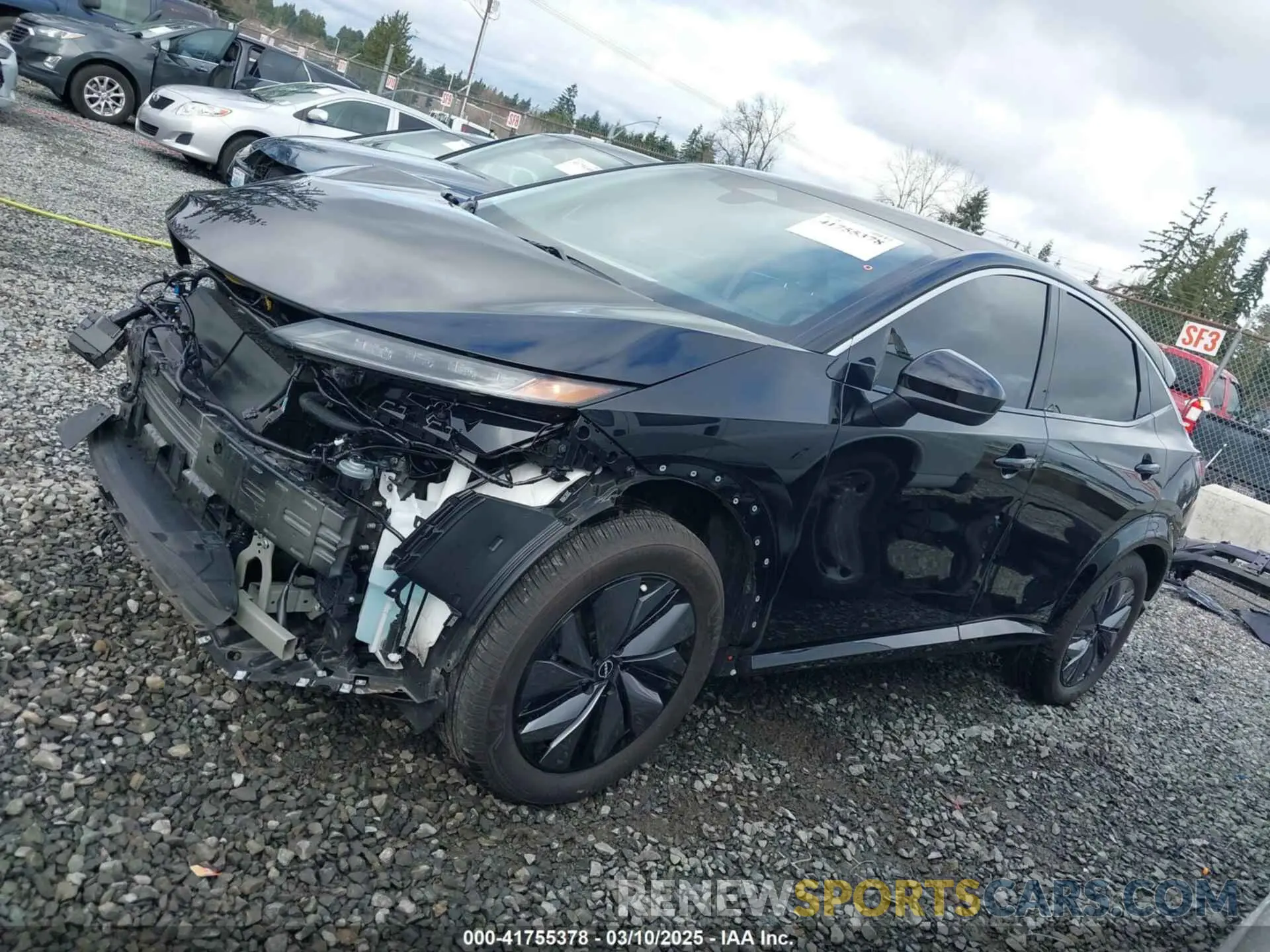 15 Photograph of a damaged car JN1AF0BA4RM435525 NISSAN ARIYA 2024