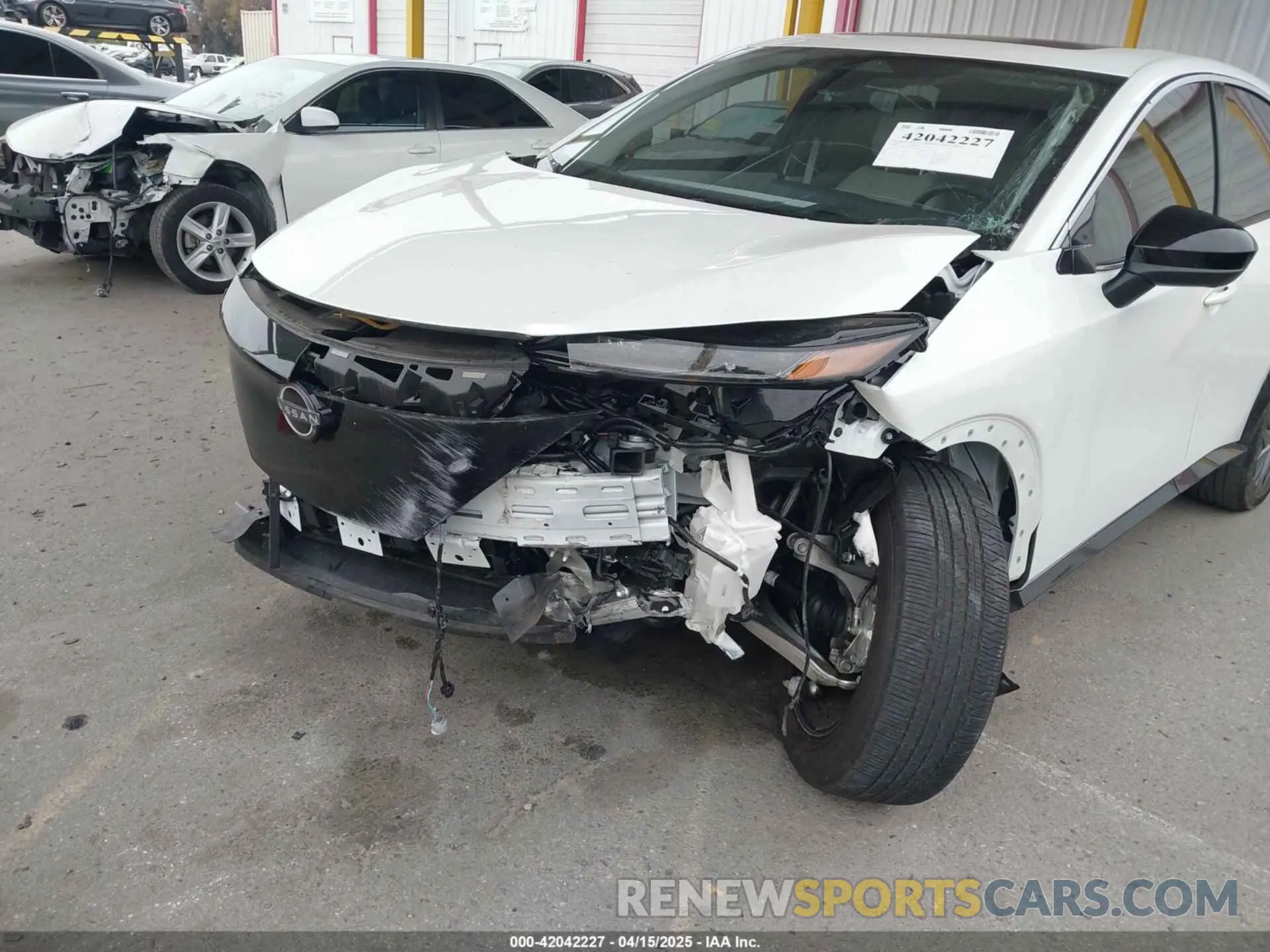 6 Photograph of a damaged car JN1BF0BA3RM434564 NISSAN ARIYA 2024