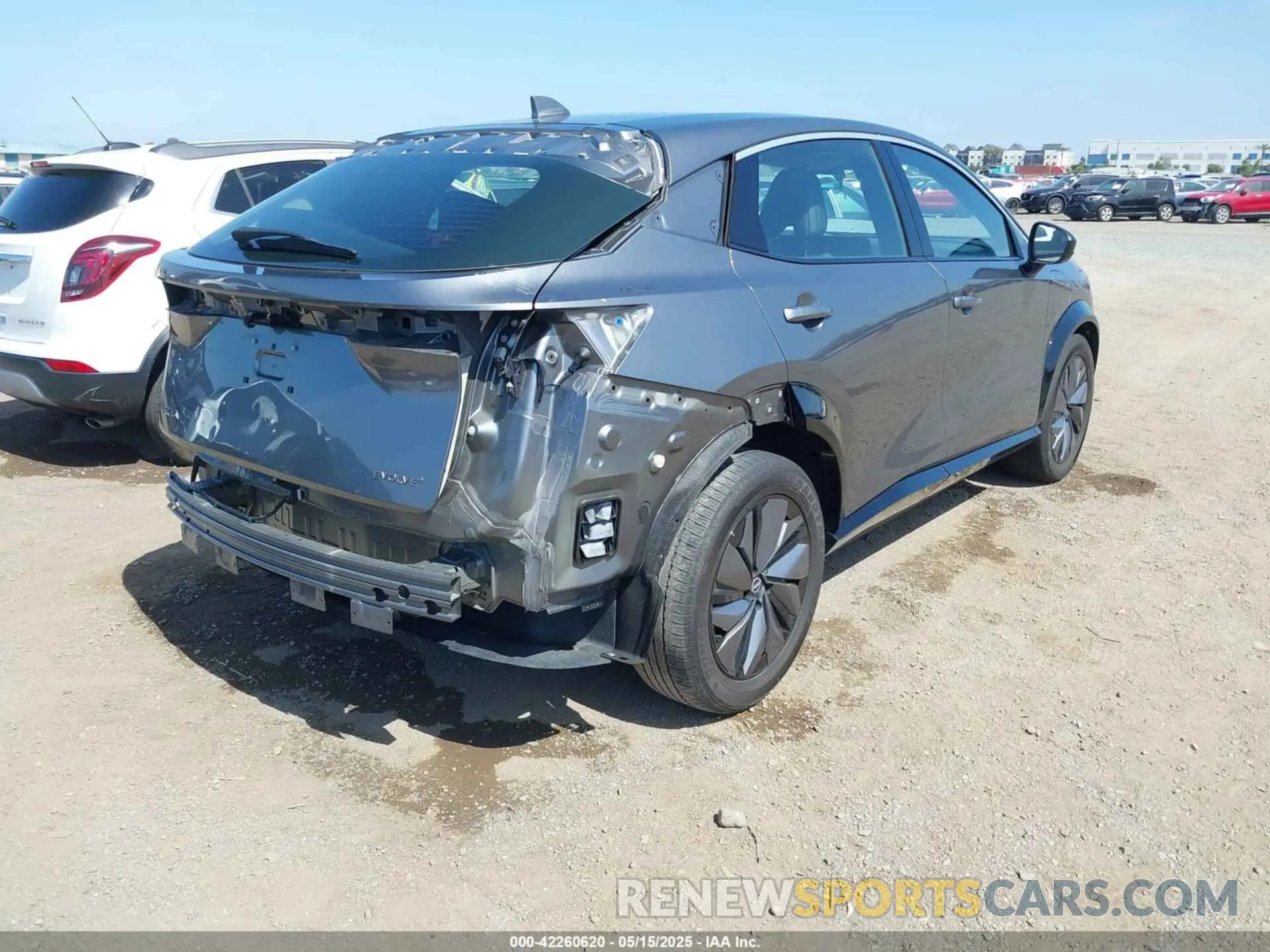 4 Photograph of a damaged car JN1BF0BA7RM431800 NISSAN ARIYA 2024