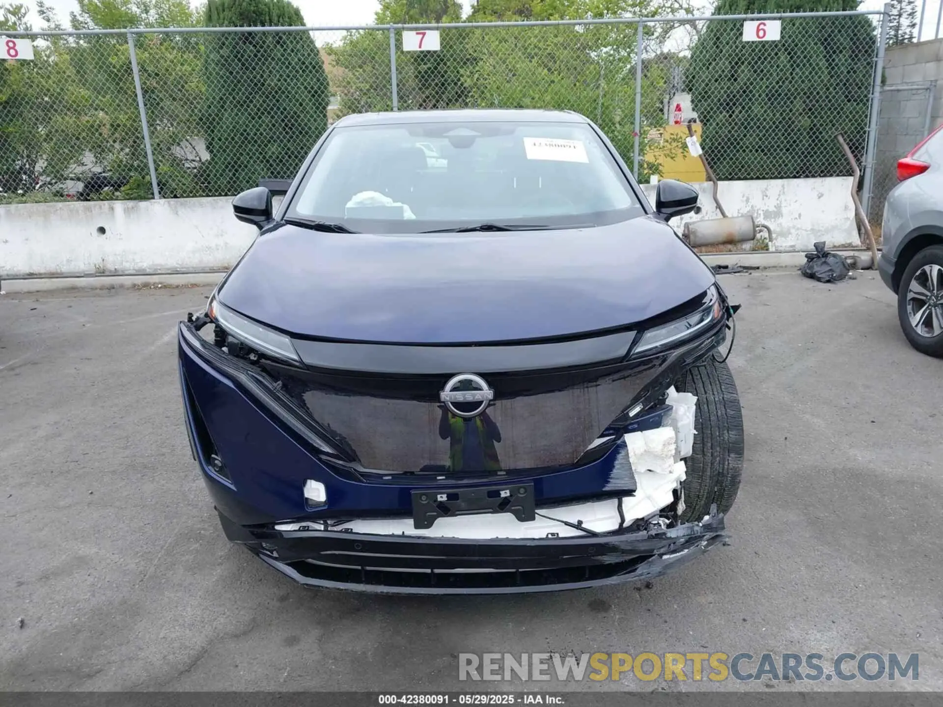 12 Photograph of a damaged car JN1BF0BA7RM433708 NISSAN ARIYA 2024