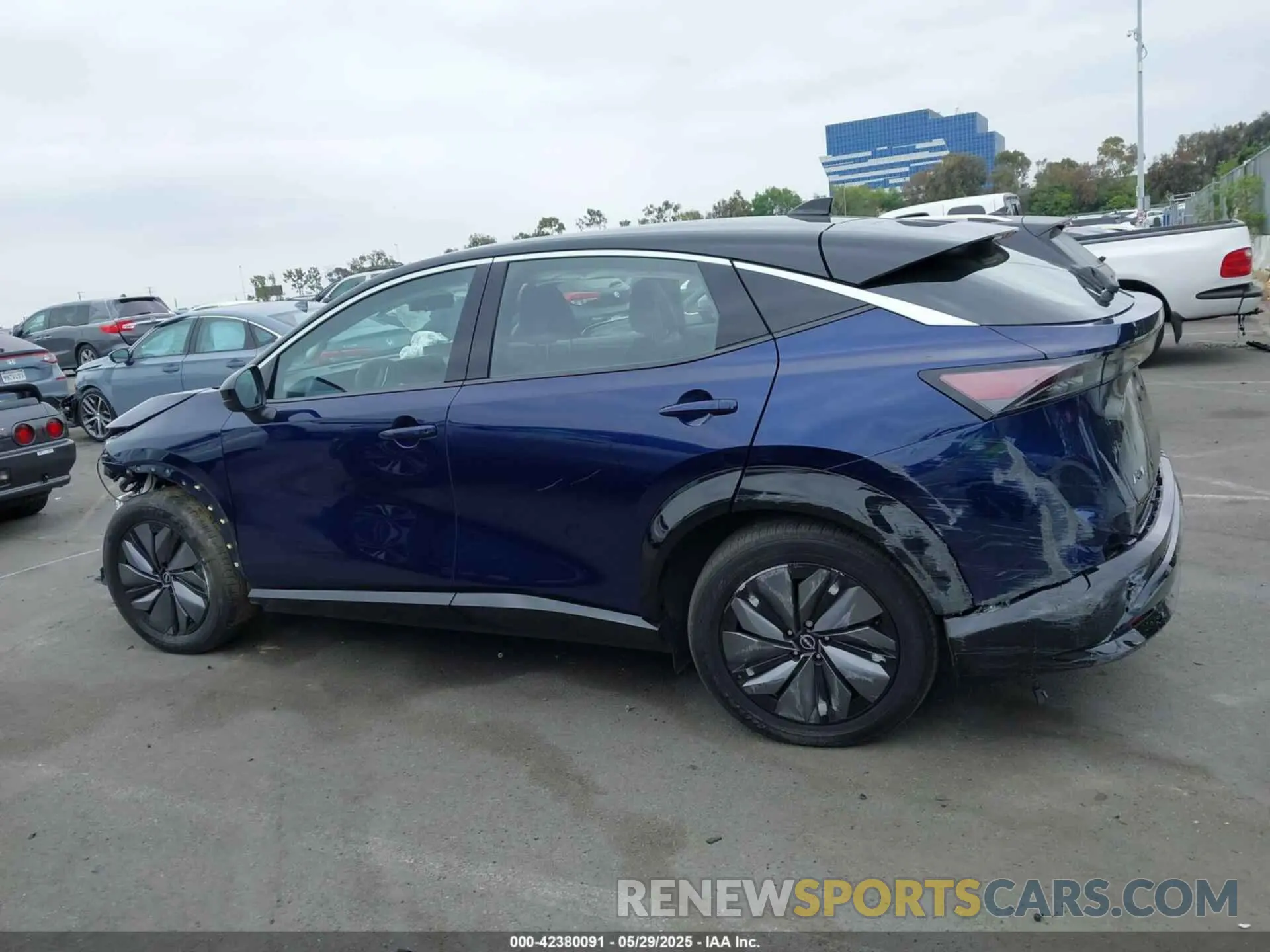 14 Photograph of a damaged car JN1BF0BA7RM433708 NISSAN ARIYA 2024