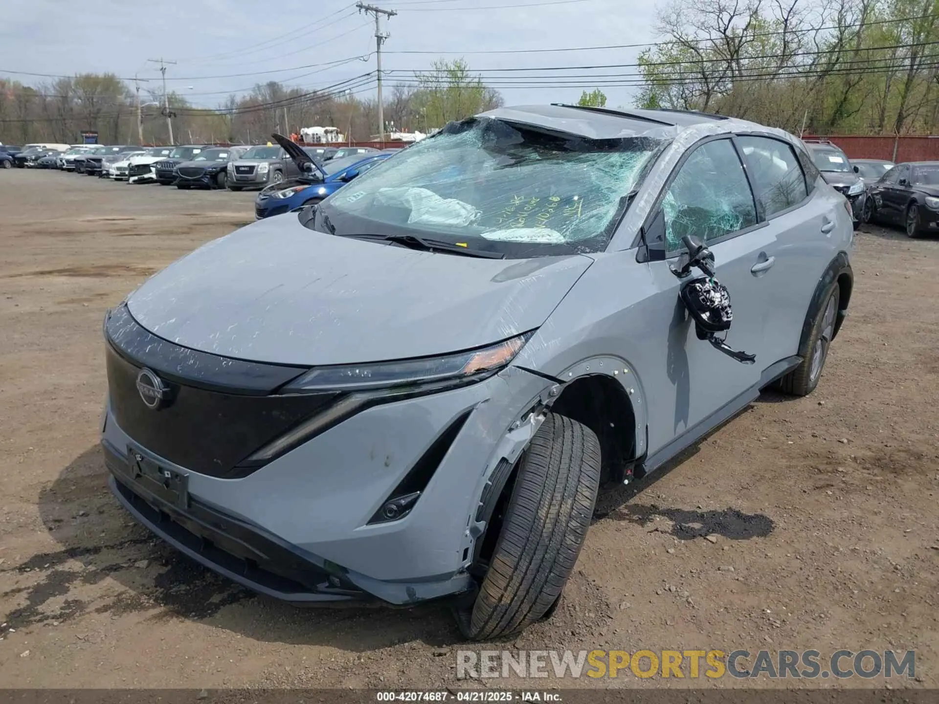6 Photograph of a damaged car JN1DF0BB1RM734802 NISSAN ARIYA 2024