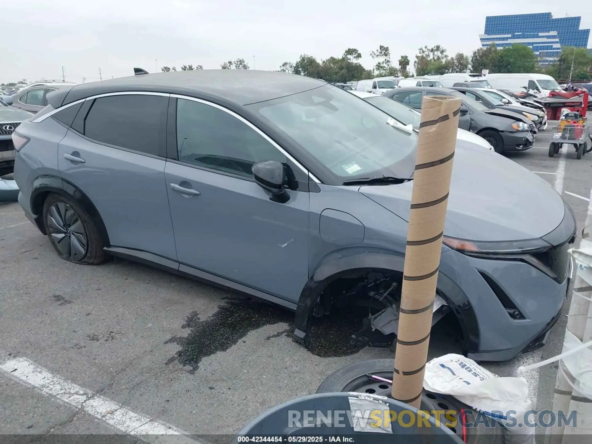 1 Photograph of a damaged car JN8AF0BE1SM462997 NISSAN ARIYA 2025