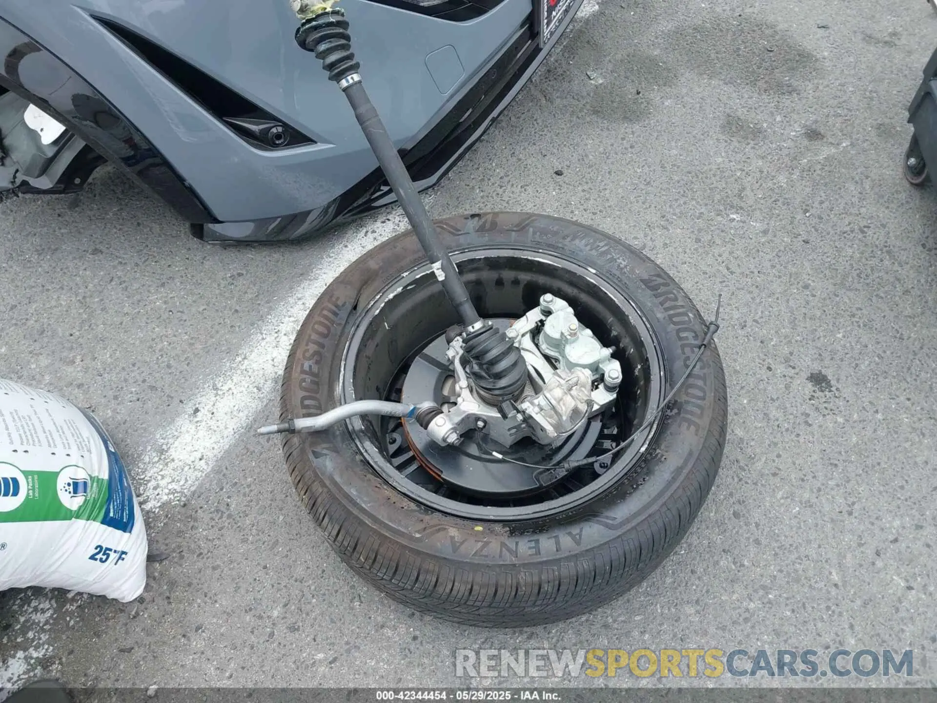 12 Photograph of a damaged car JN8AF0BE1SM462997 NISSAN ARIYA 2025