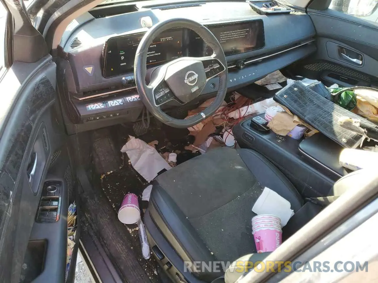 8 Photograph of a damaged car JN1AF0BA4PM408046 NISSAN ARIYA ENGA 2023