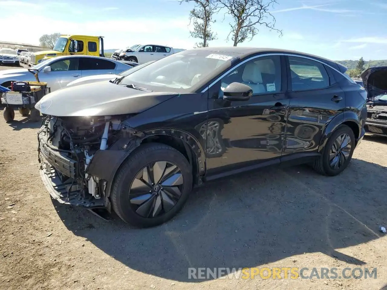 1 Photograph of a damaged car JN1AF0BA5PM406838 NISSAN ARIYA ENGA 2023