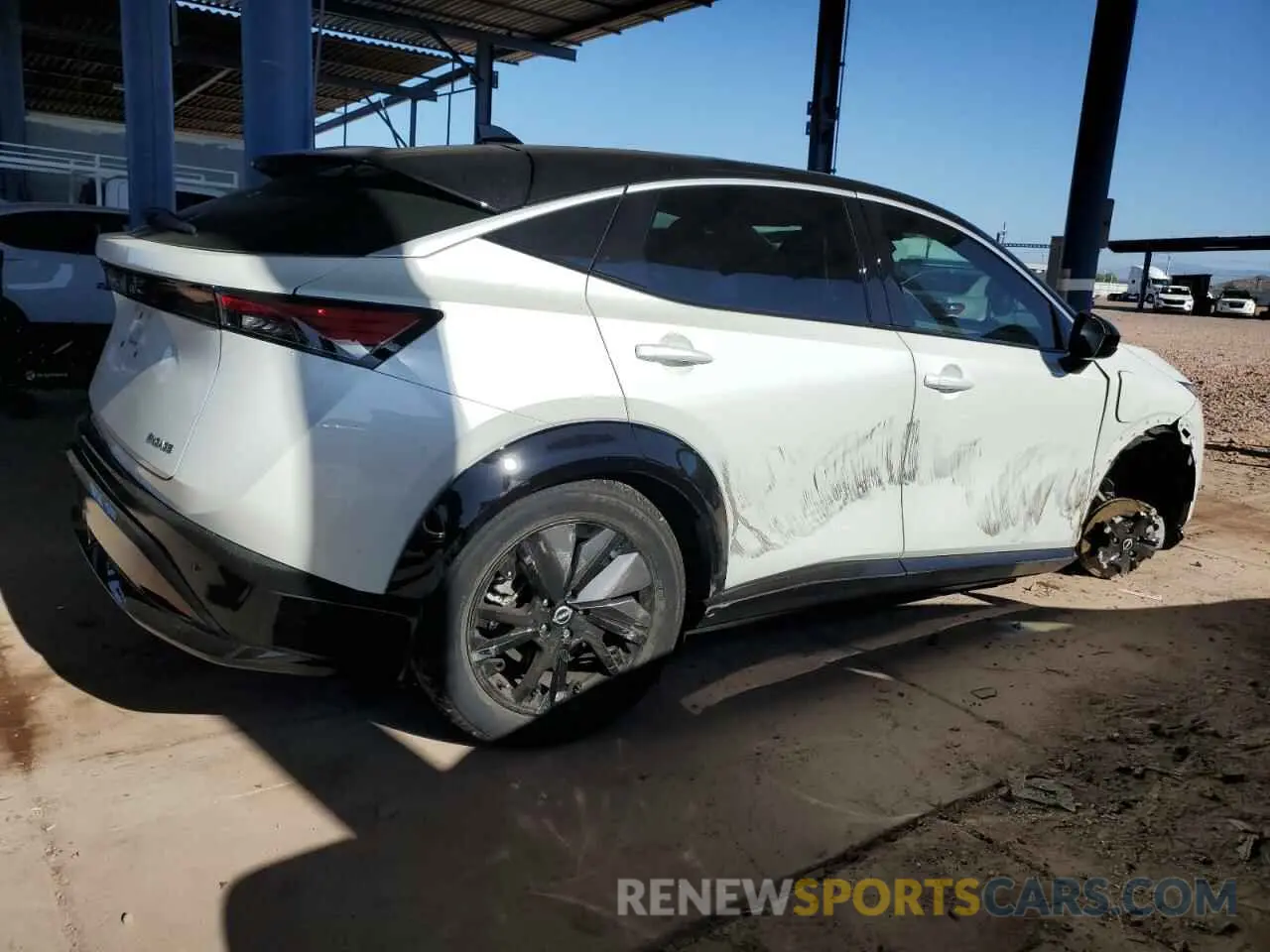 3 Photograph of a damaged car JN1AF0BA4RM434228 NISSAN ARIYA ENGA 2024