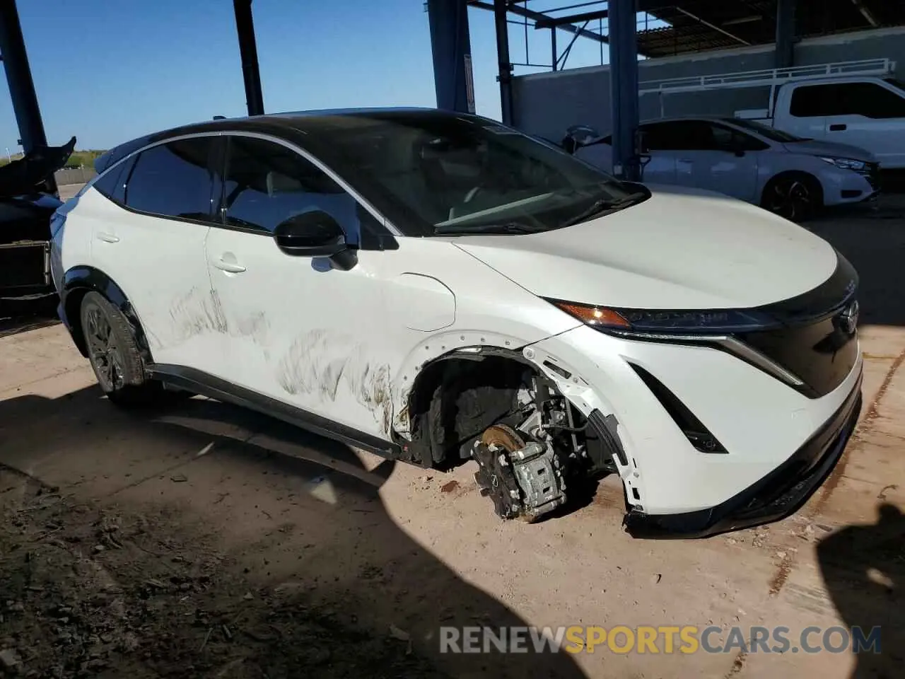 4 Photograph of a damaged car JN1AF0BA4RM434228 NISSAN ARIYA ENGA 2024