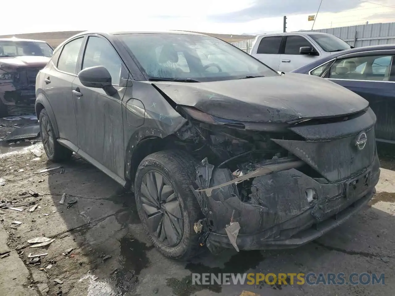4 Photograph of a damaged car JN1CF0BB1RM736898 NISSAN ARIYA ENGA 2024