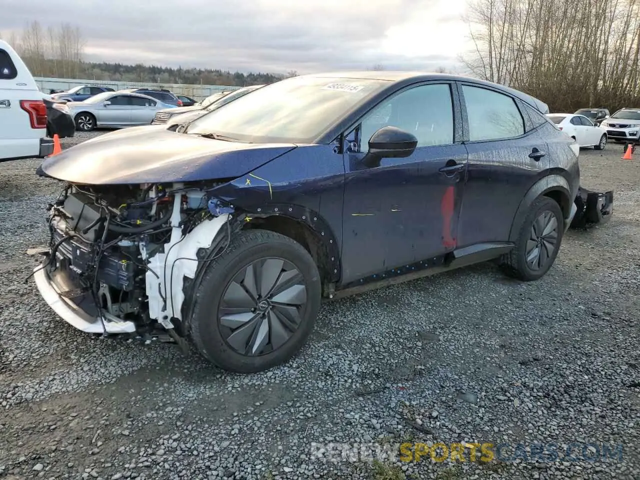 1 Photograph of a damaged car JN1CF0BB3RM731458 NISSAN ARIYA ENGA 2024