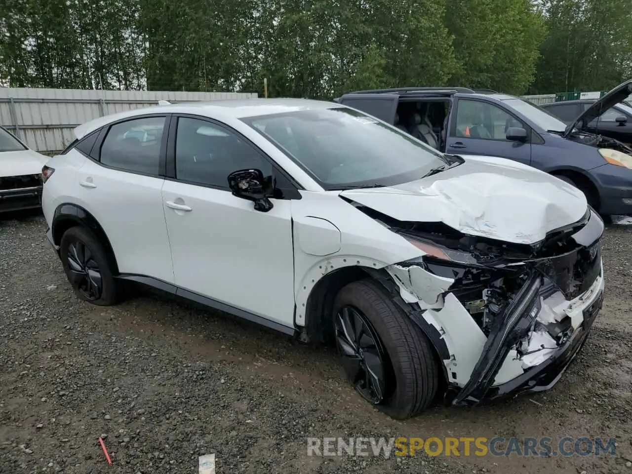 4 Photograph of a damaged car JN1CF0BB6RM740851 NISSAN ARIYA ENGA 2024
