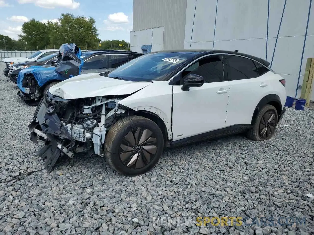 1 Photograph of a damaged car JN1BF0BA4PM402882 NISSAN ARIYA EVOL 2023