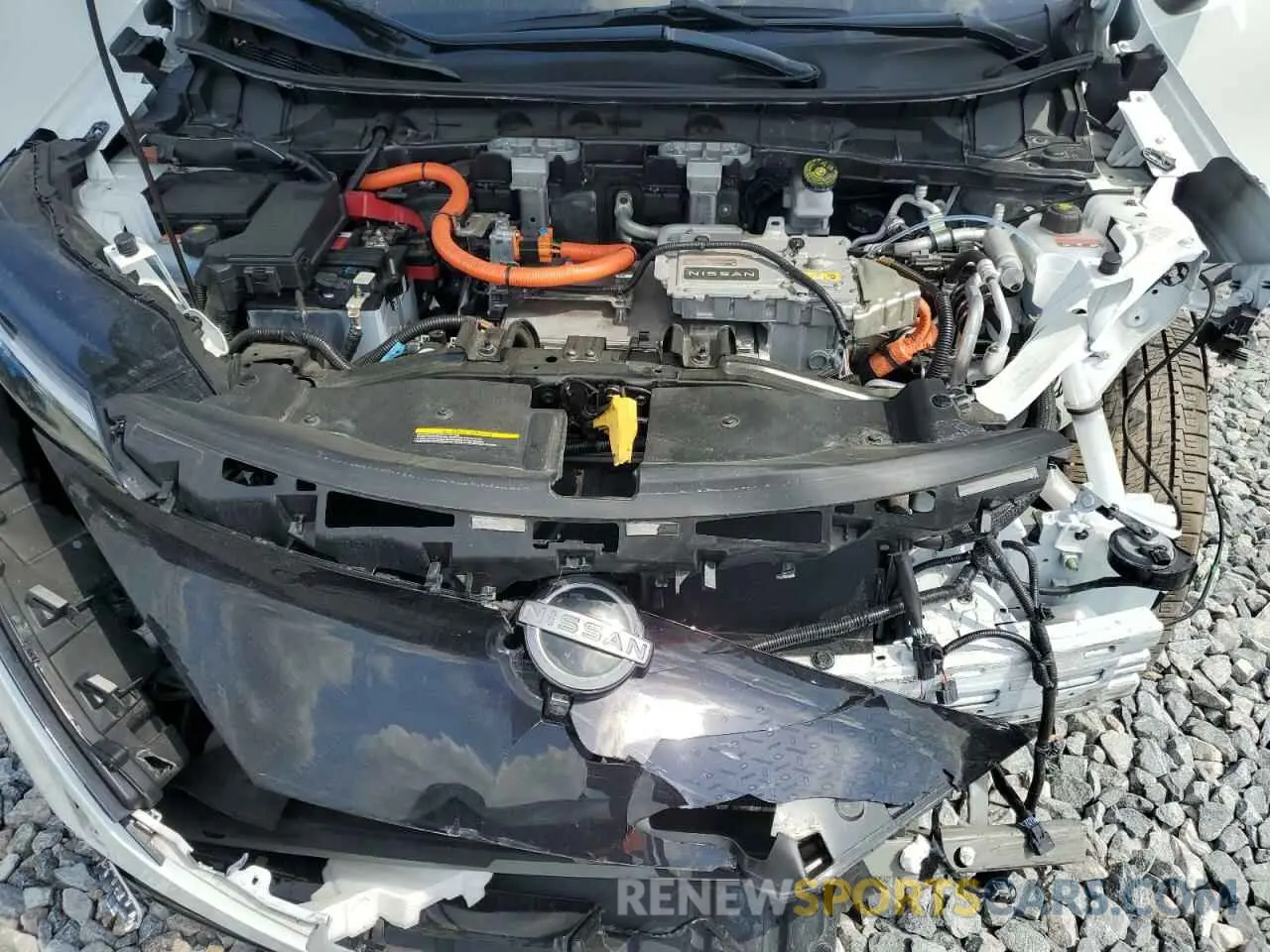 12 Photograph of a damaged car JN1BF0BA4PM402882 NISSAN ARIYA EVOL 2023