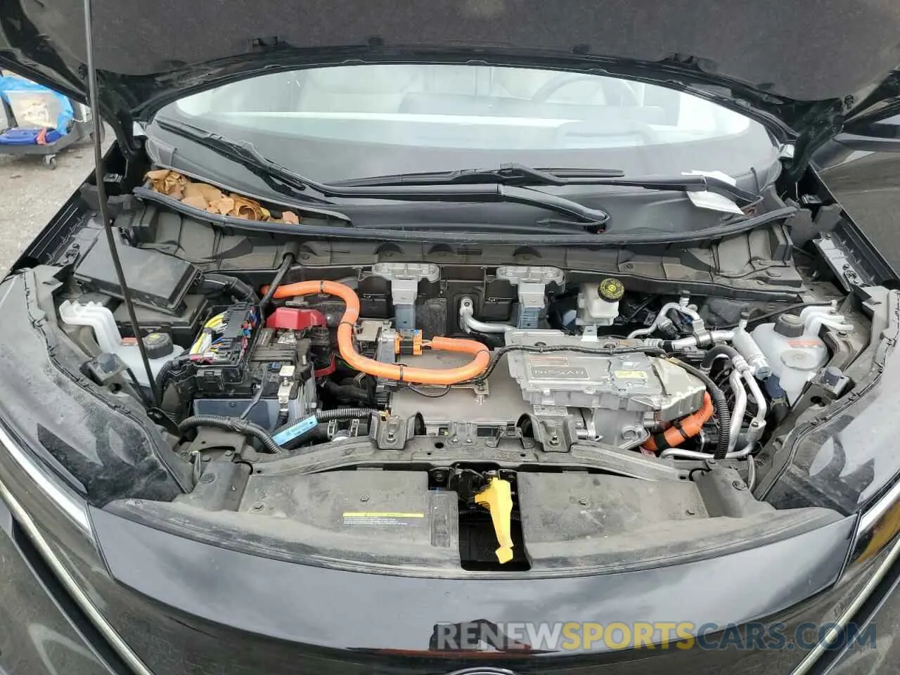 12 Photograph of a damaged car JN1BF0BA7PM410961 NISSAN ARIYA EVOL 2023