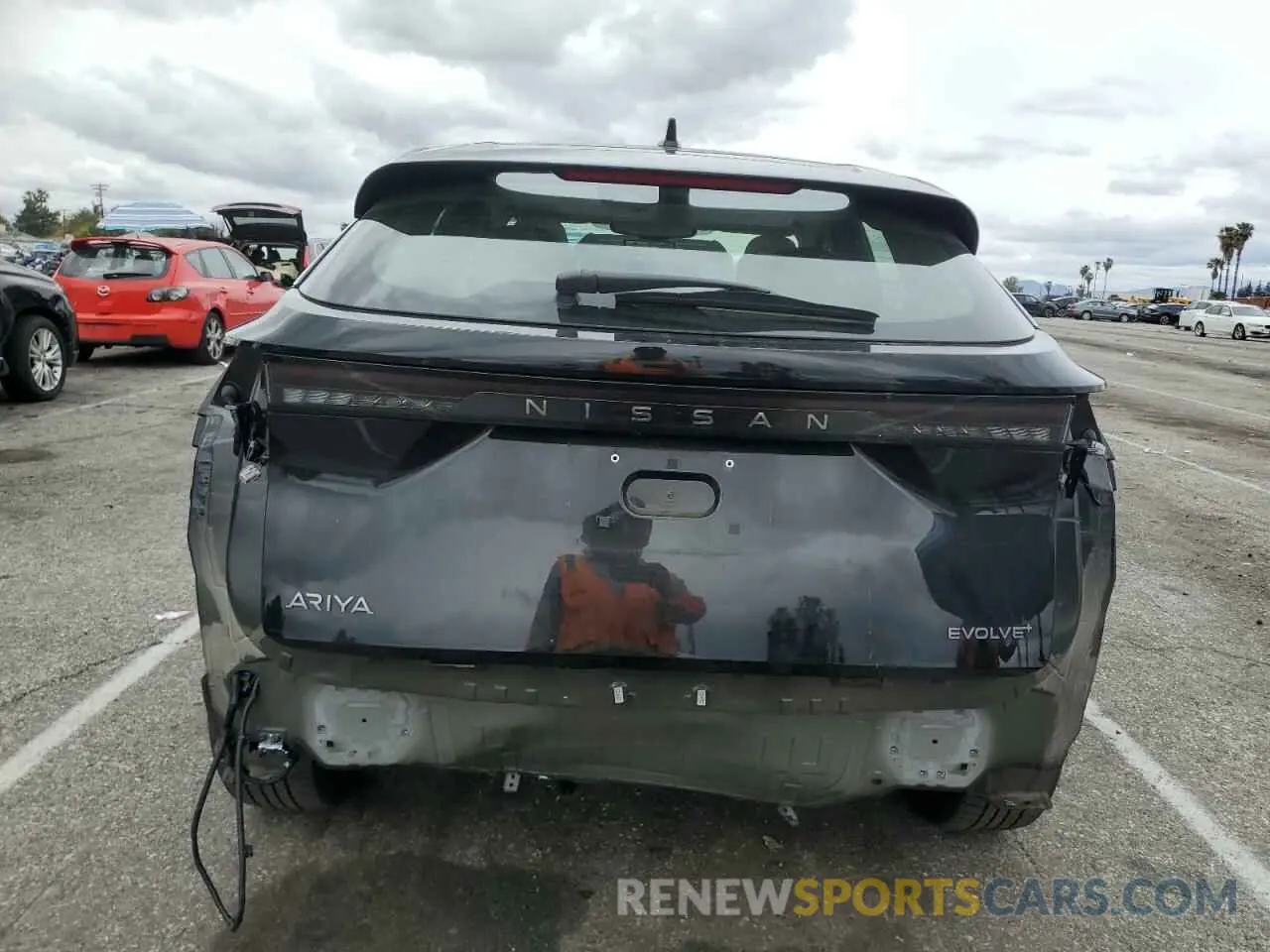 6 Photograph of a damaged car JN1BF0BA7PM410961 NISSAN ARIYA EVOL 2023