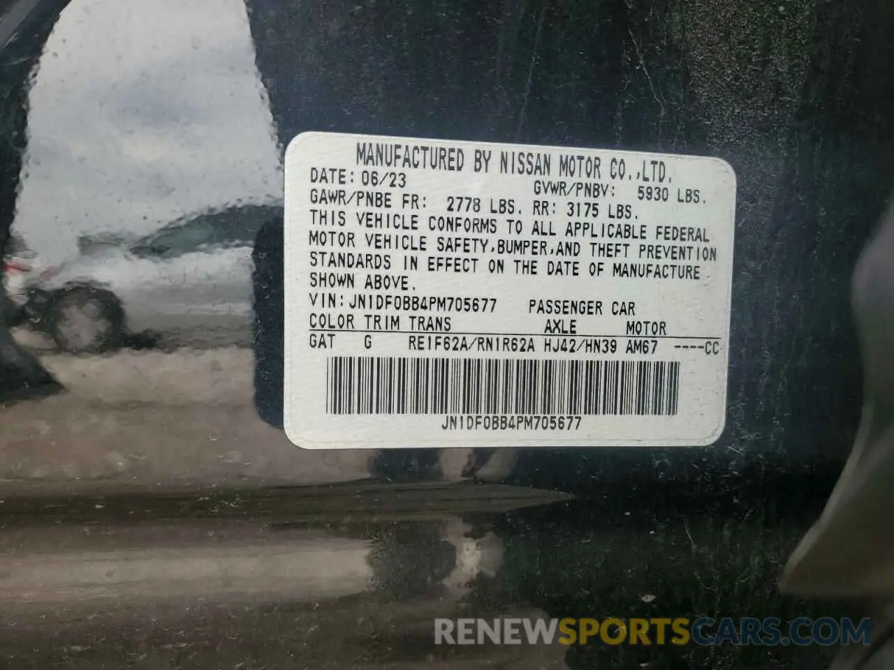 13 Photograph of a damaged car JN1DF0BB4PM705677 NISSAN ARIYA EVOL 2023