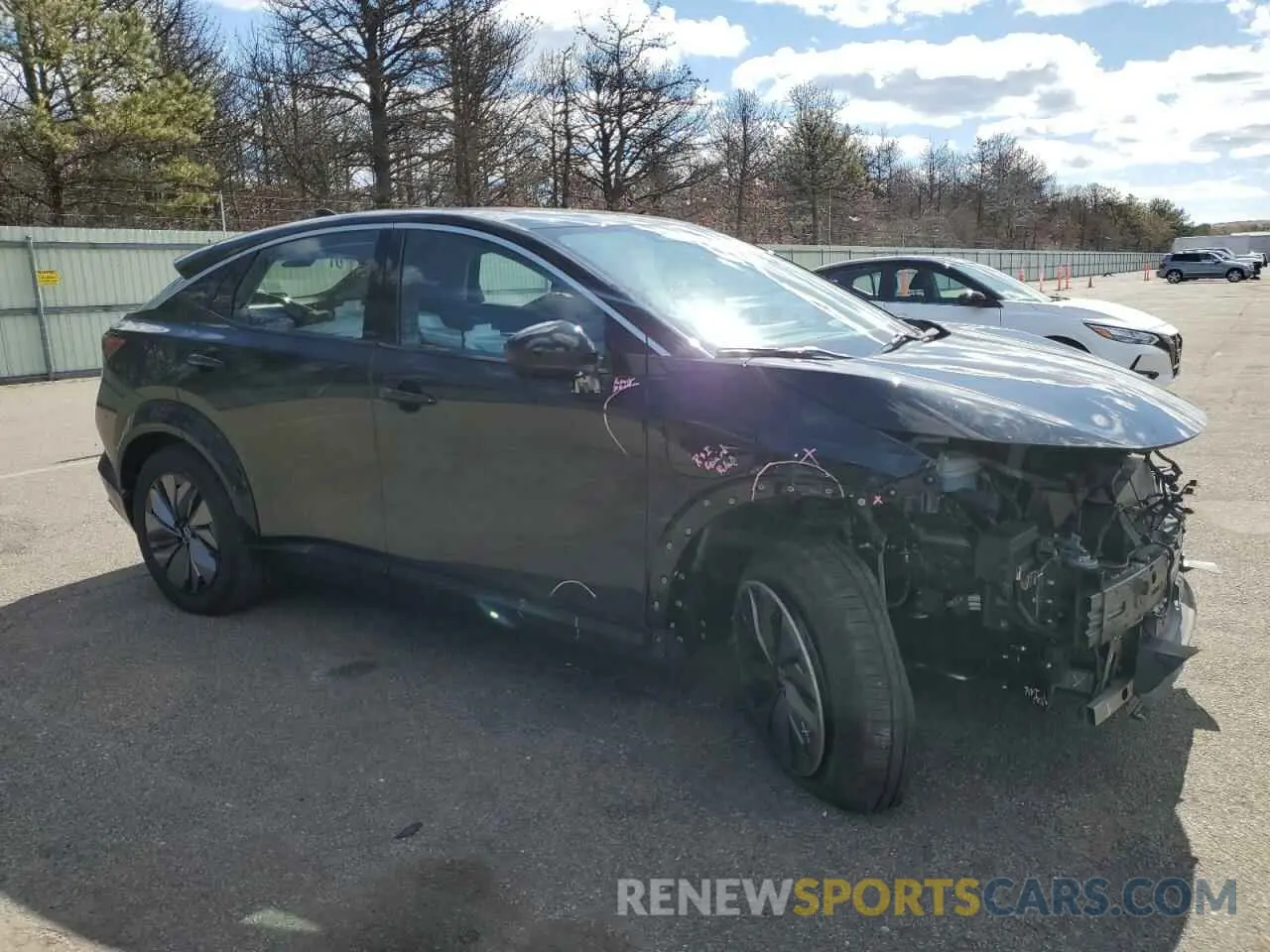 4 Photograph of a damaged car JN1BF0BA9RM431748 NISSAN ARIYA EVOL 2024