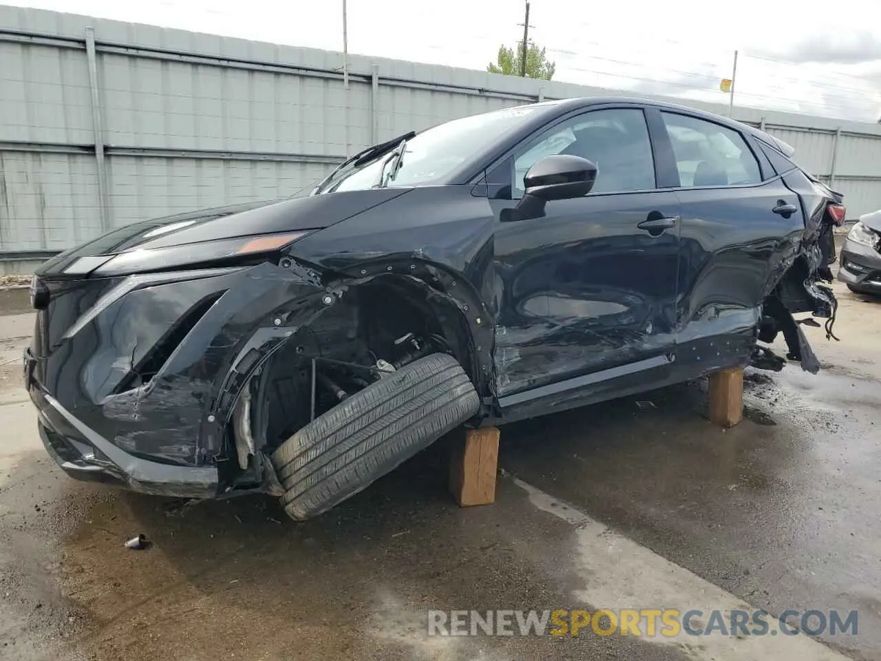1 Photograph of a damaged car JN1DF0BB8RM734084 NISSAN ARIYA EVOL 2024