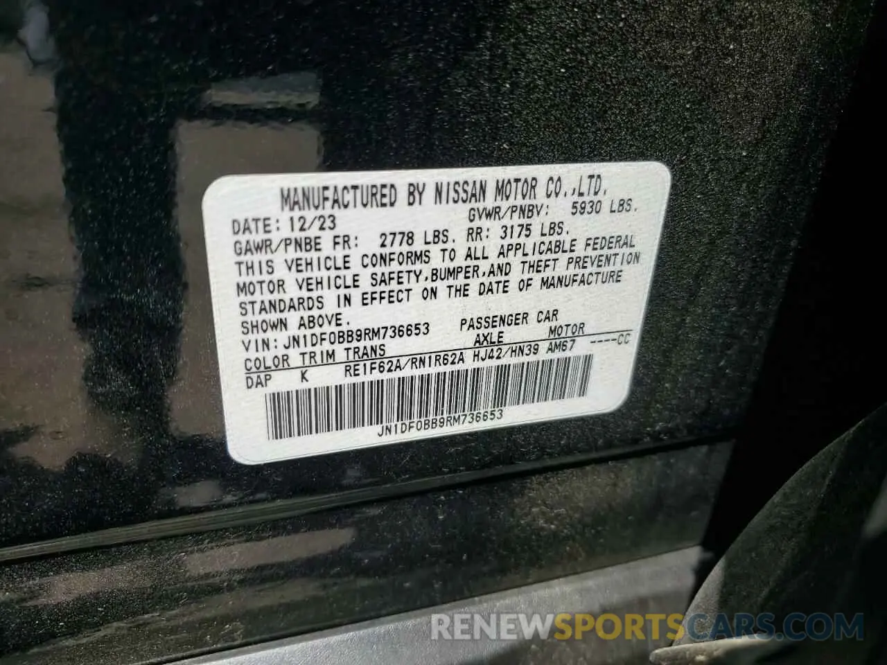 13 Photograph of a damaged car JN1DF0BB9RM736653 NISSAN ARIYA EVOL 2024