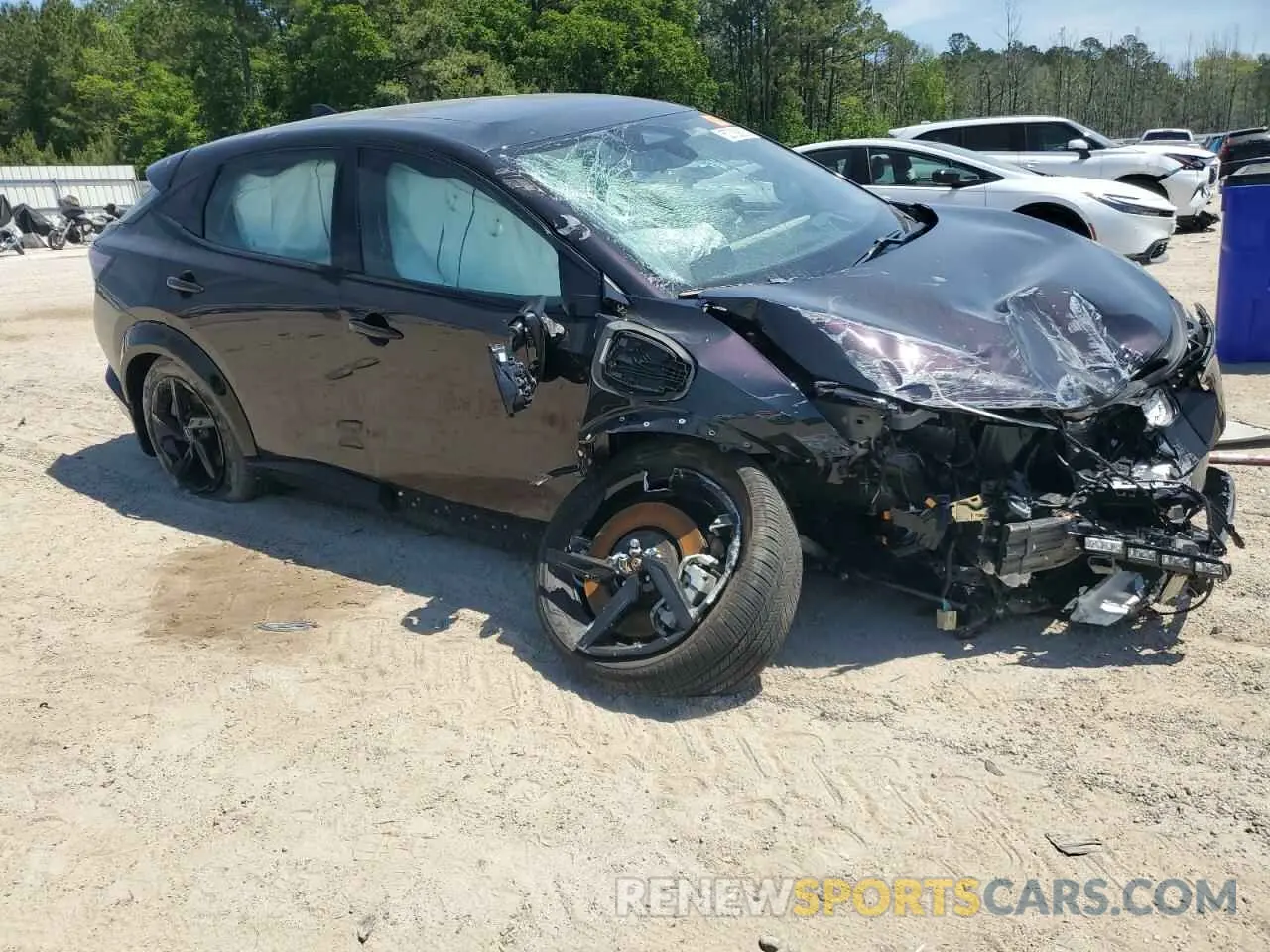 4 Photograph of a damaged car JN1DF0BB9RM736653 NISSAN ARIYA EVOL 2024