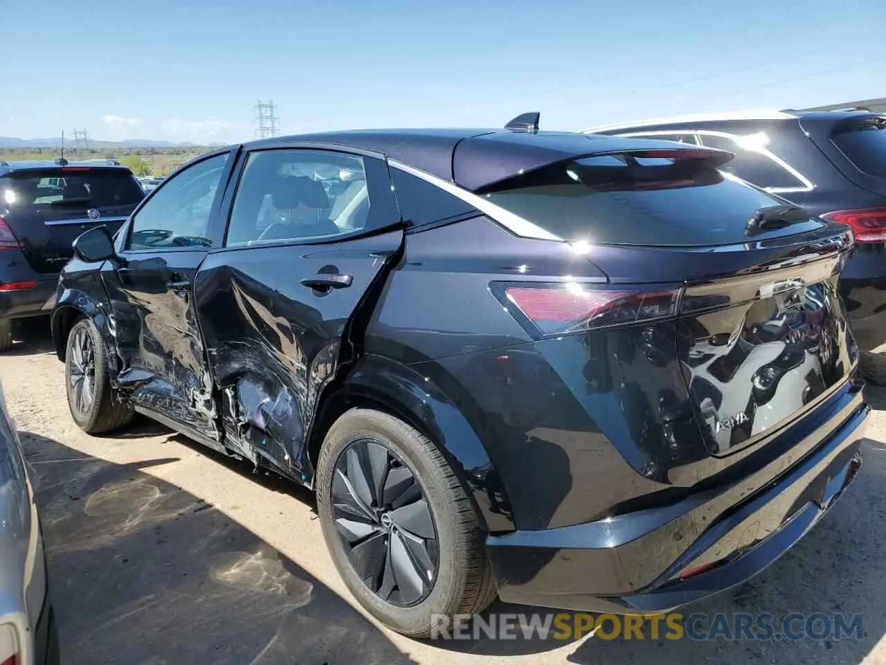 2 Photograph of a damaged car JN1DF0BB9RM739066 NISSAN ARIYA EVOL 2024