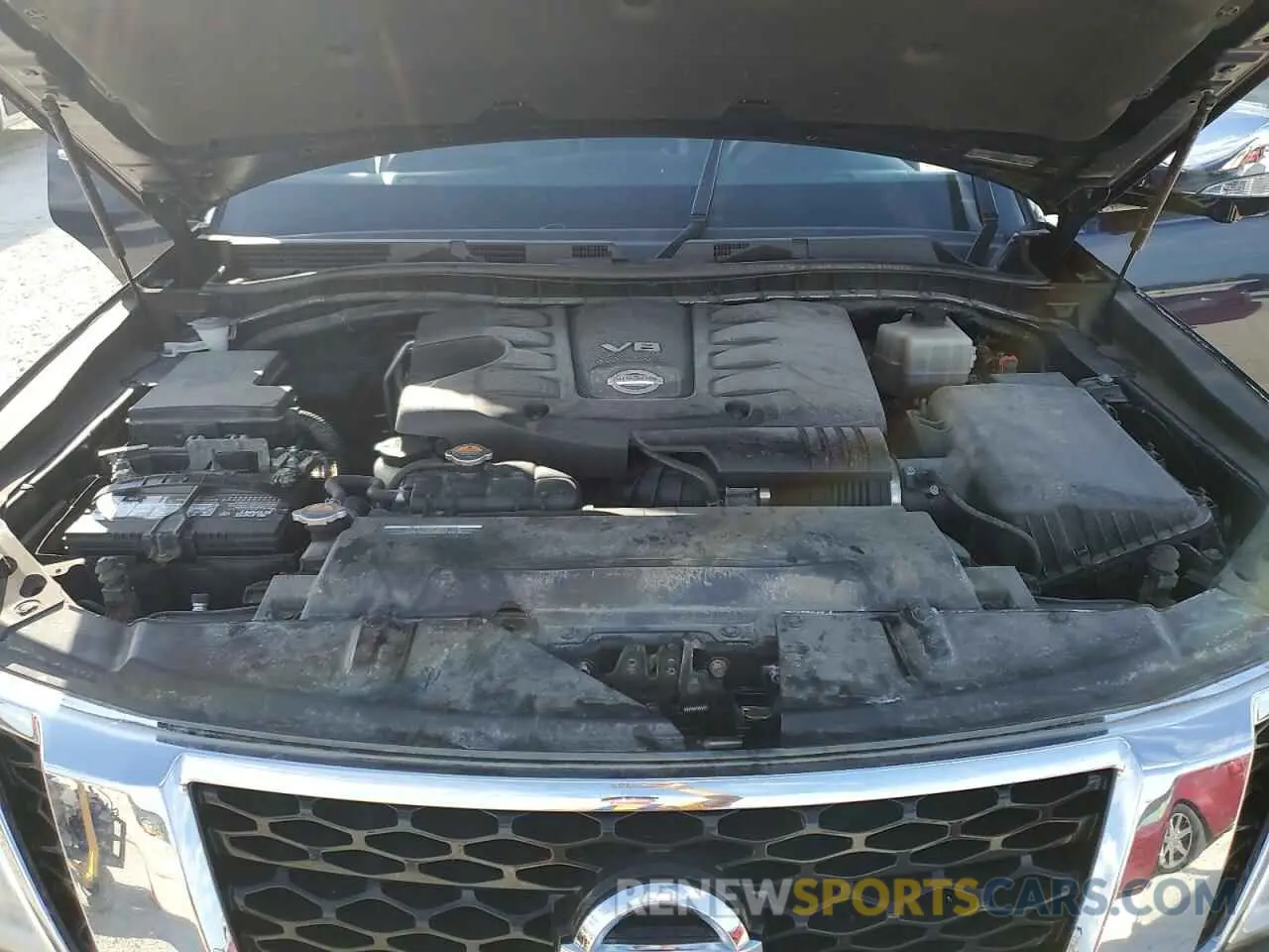 12 Photograph of a damaged car JN8AY2NC6H9511168 NISSAN ARMADA 2017