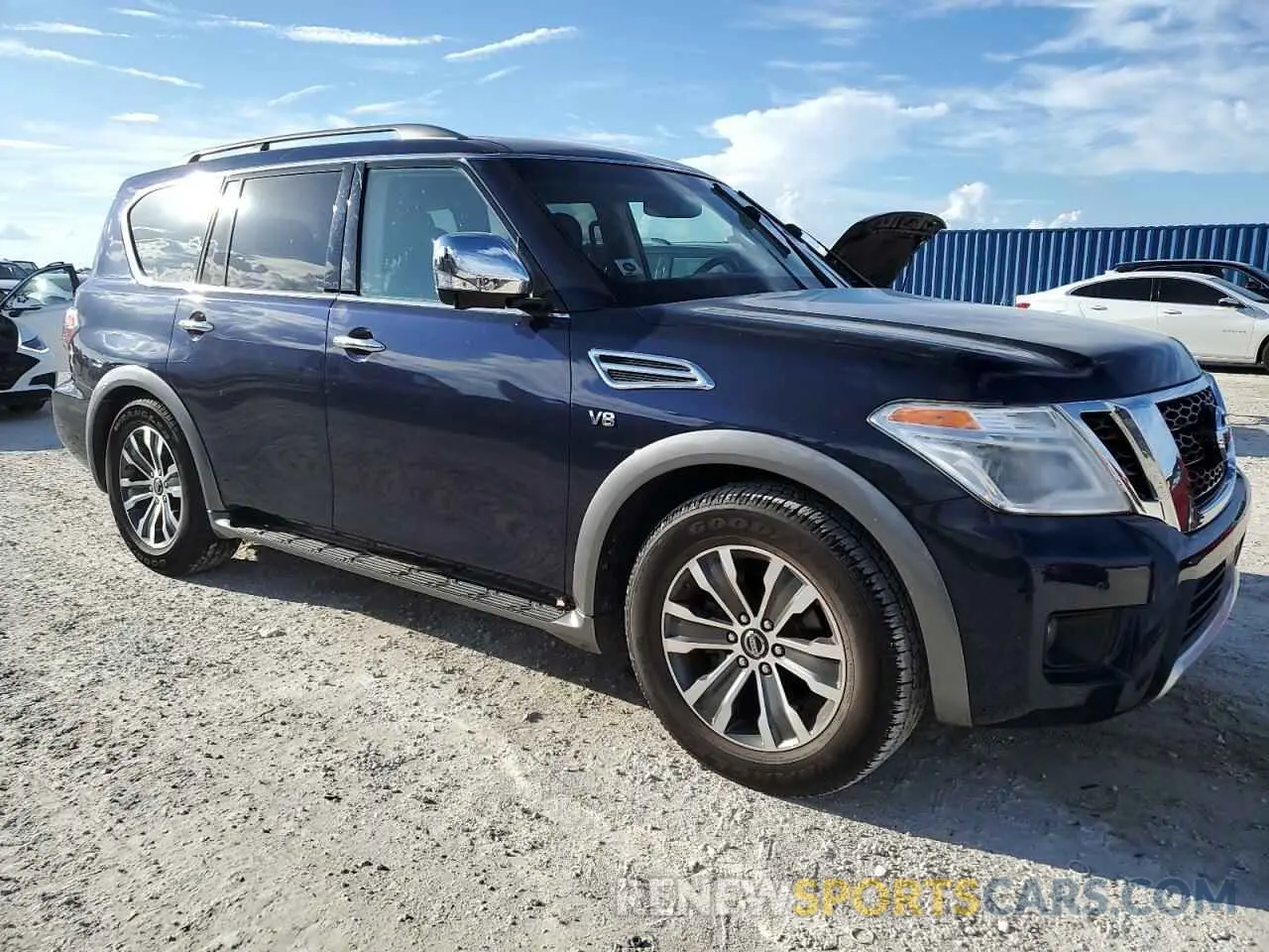 4 Photograph of a damaged car JN8AY2NC6H9511168 NISSAN ARMADA 2017