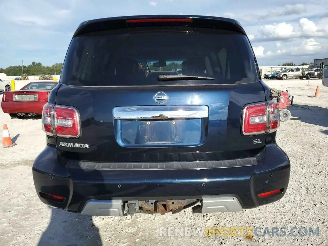 6 Photograph of a damaged car JN8AY2NC6H9511168 NISSAN ARMADA 2017
