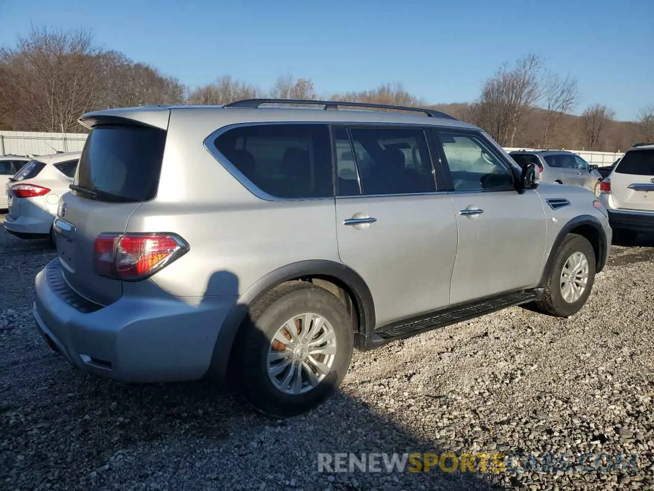 3 Photograph of a damaged car JN8AY2NC0K9587184 NISSAN ARMADA 2019