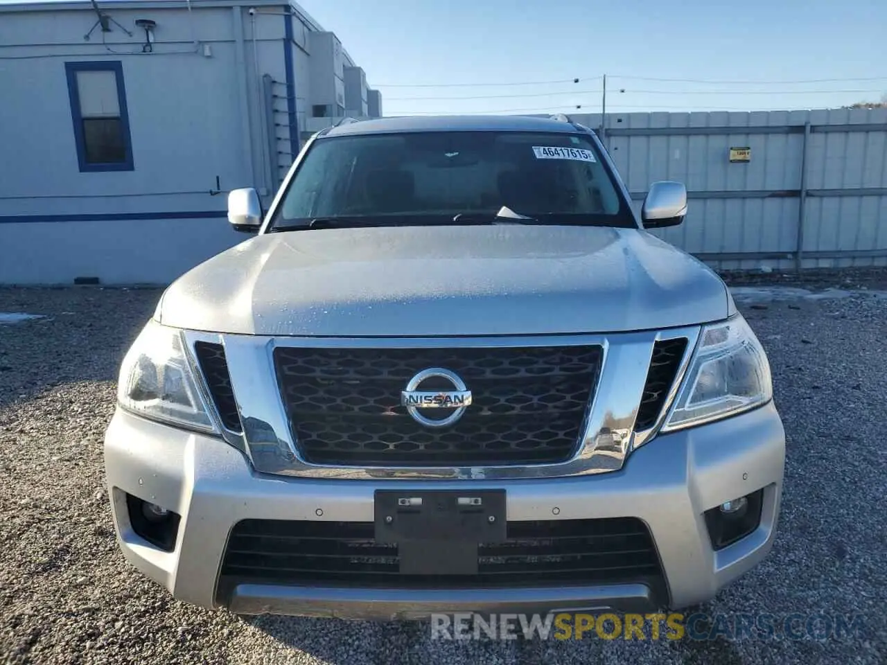 5 Photograph of a damaged car JN8AY2NC0K9587184 NISSAN ARMADA 2019