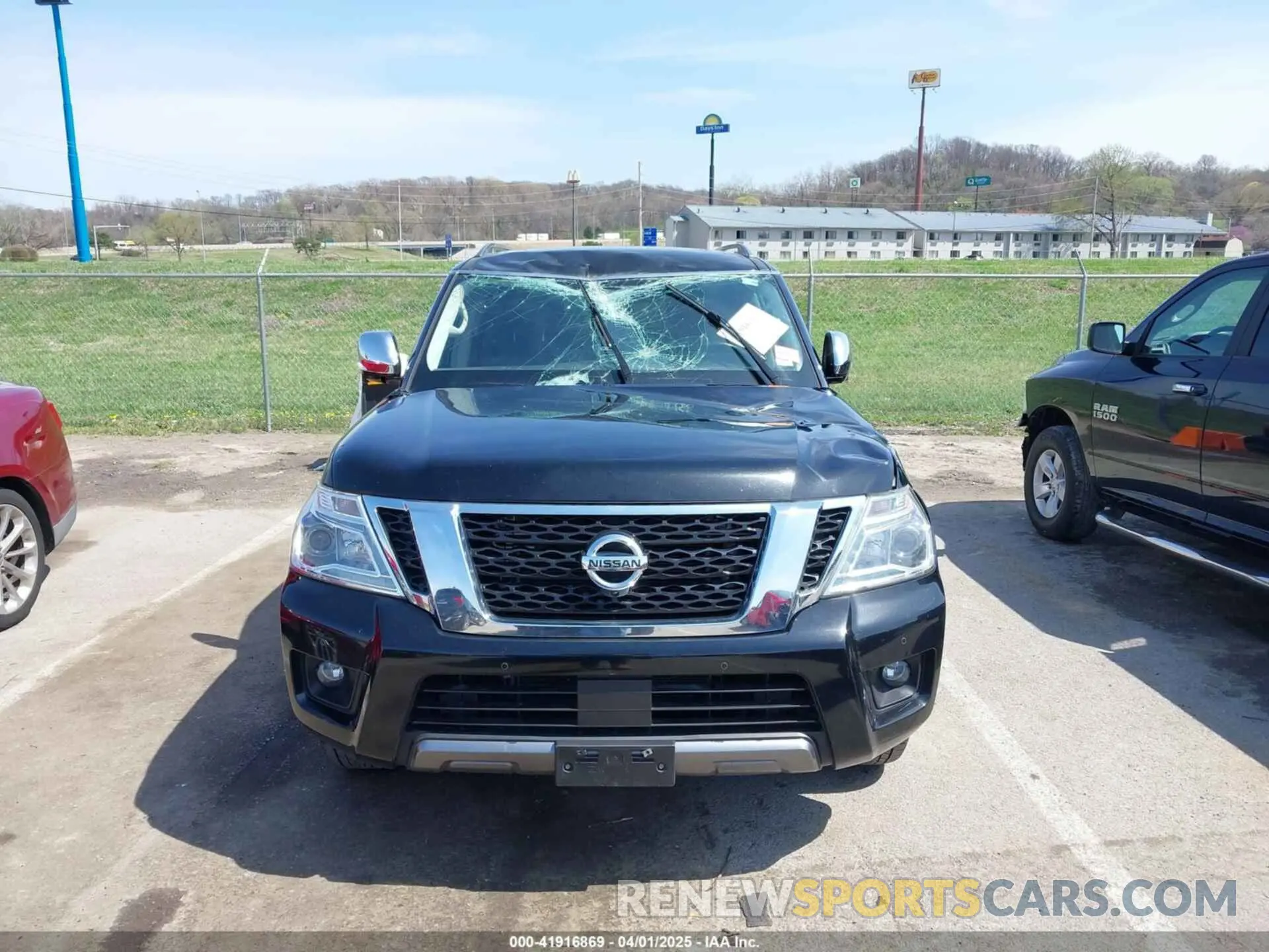 12 Photograph of a damaged car JN8AY2NC0KX512433 NISSAN ARMADA 2019