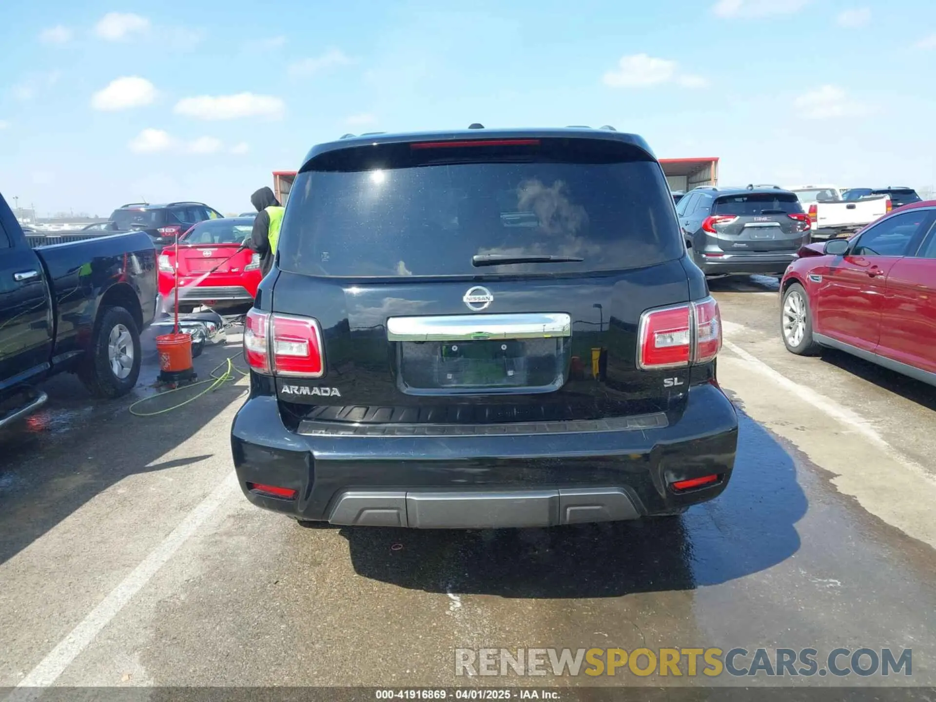 16 Photograph of a damaged car JN8AY2NC0KX512433 NISSAN ARMADA 2019