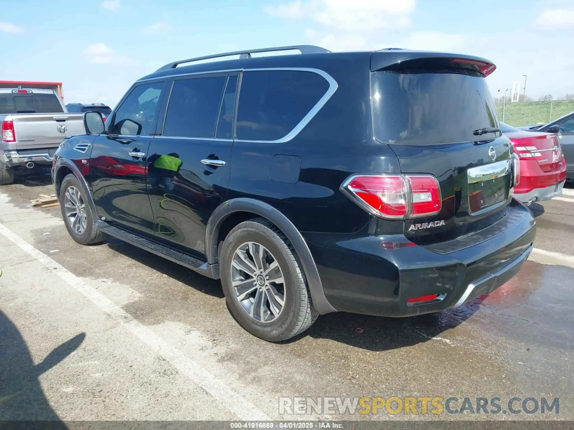 3 Photograph of a damaged car JN8AY2NC0KX512433 NISSAN ARMADA 2019