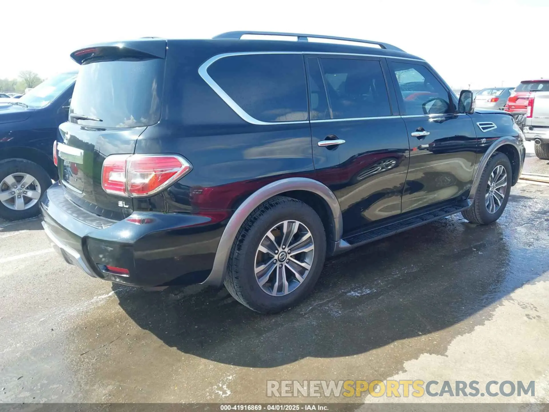4 Photograph of a damaged car JN8AY2NC0KX512433 NISSAN ARMADA 2019