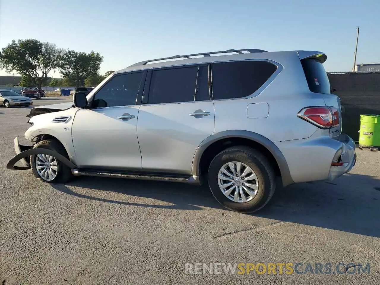 2 Photograph of a damaged car JN8AY2NC1K9581166 NISSAN ARMADA 2019
